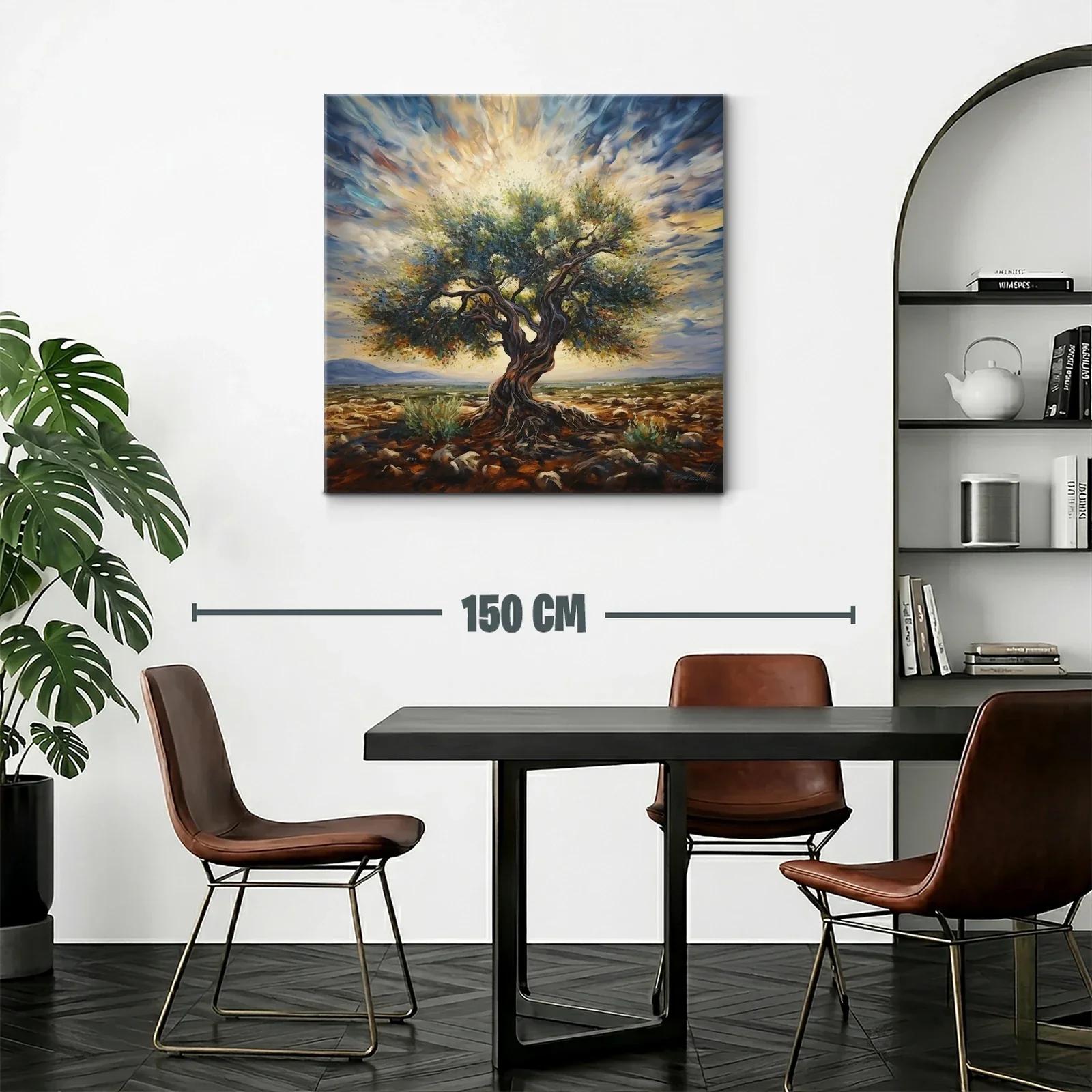Árbol de vida con luz radiante en paisaje sereno — miniatura 2
