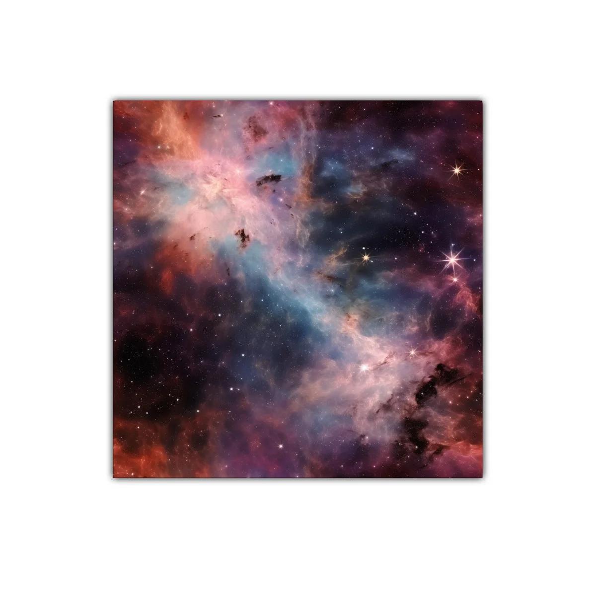 Cielo Cósmico con Nebulosas y Estrellas Brillantes — imagen principal