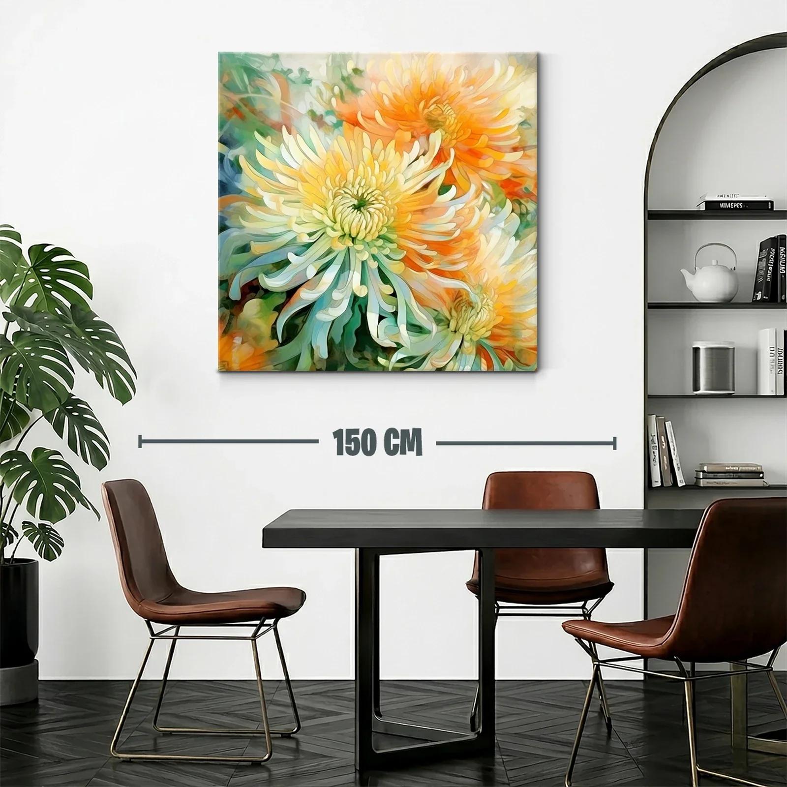 Explosión Floral en Amarillos y Naranjas Vibrantes — miniatura 2