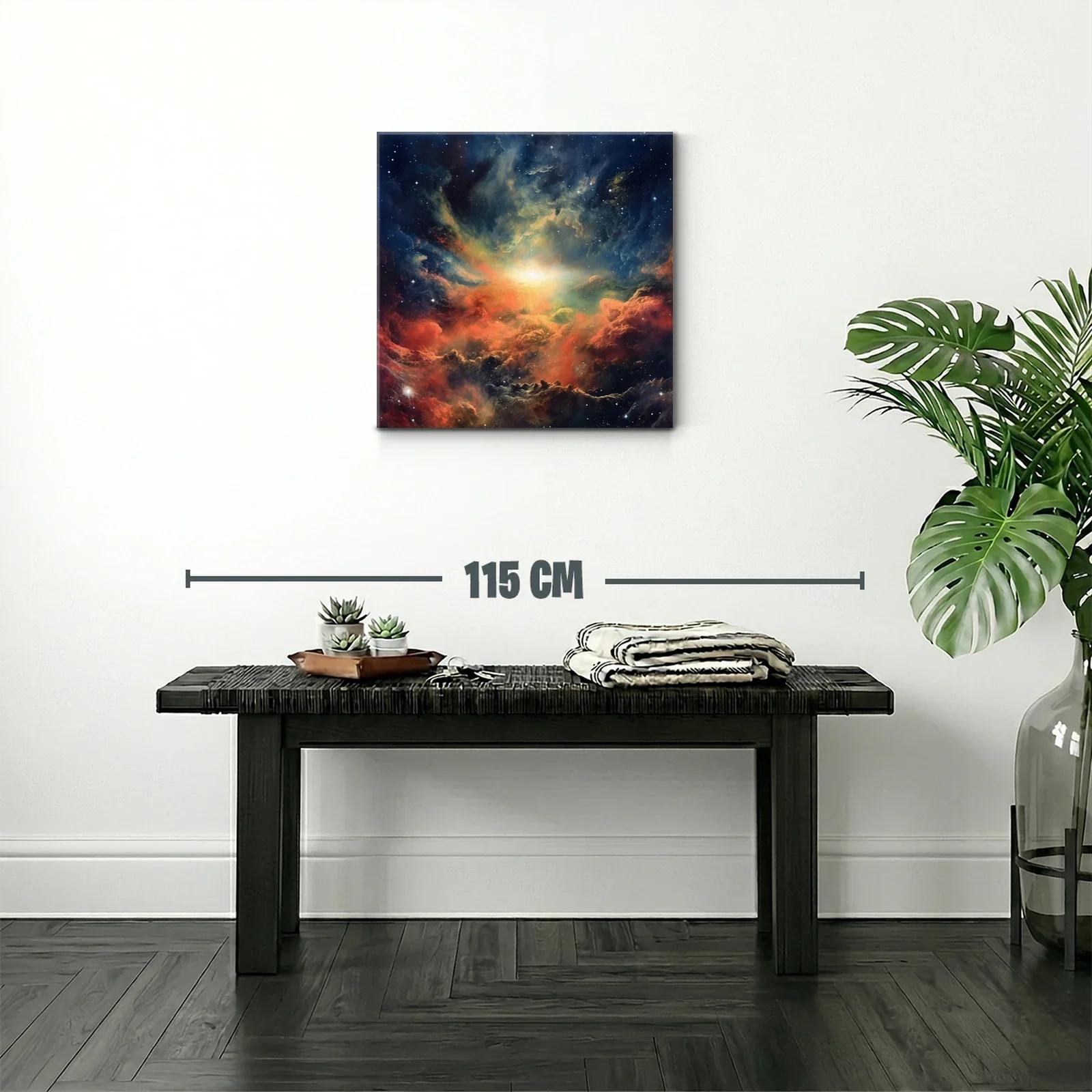 Explosión Cósmica en Cielo Estrellado Intenso — miniatura 2