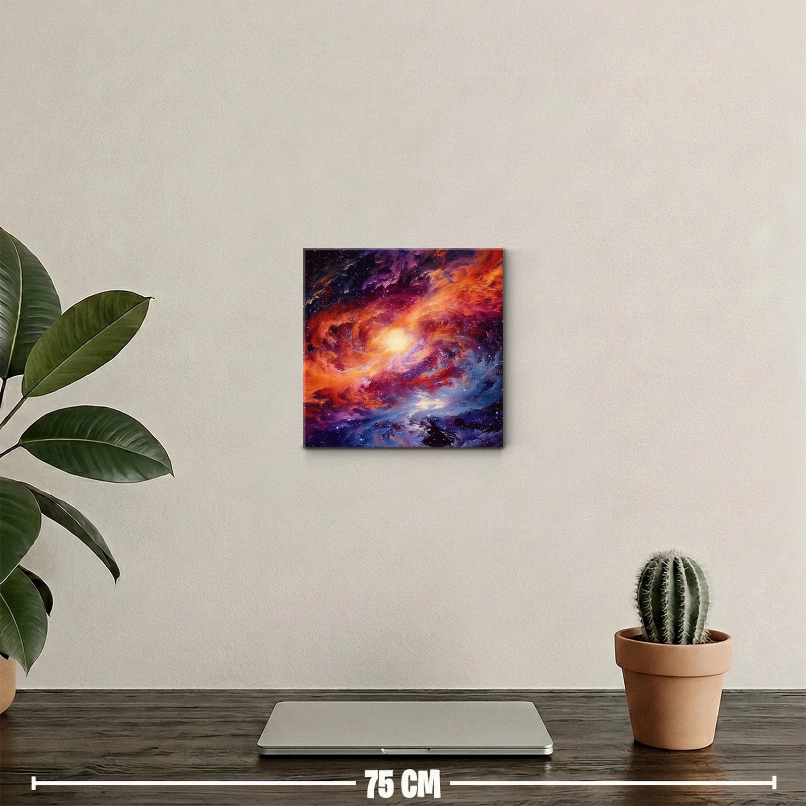 Explosión Cósmica de Colores Vibrantes en Espacio Abierto — miniatura 2