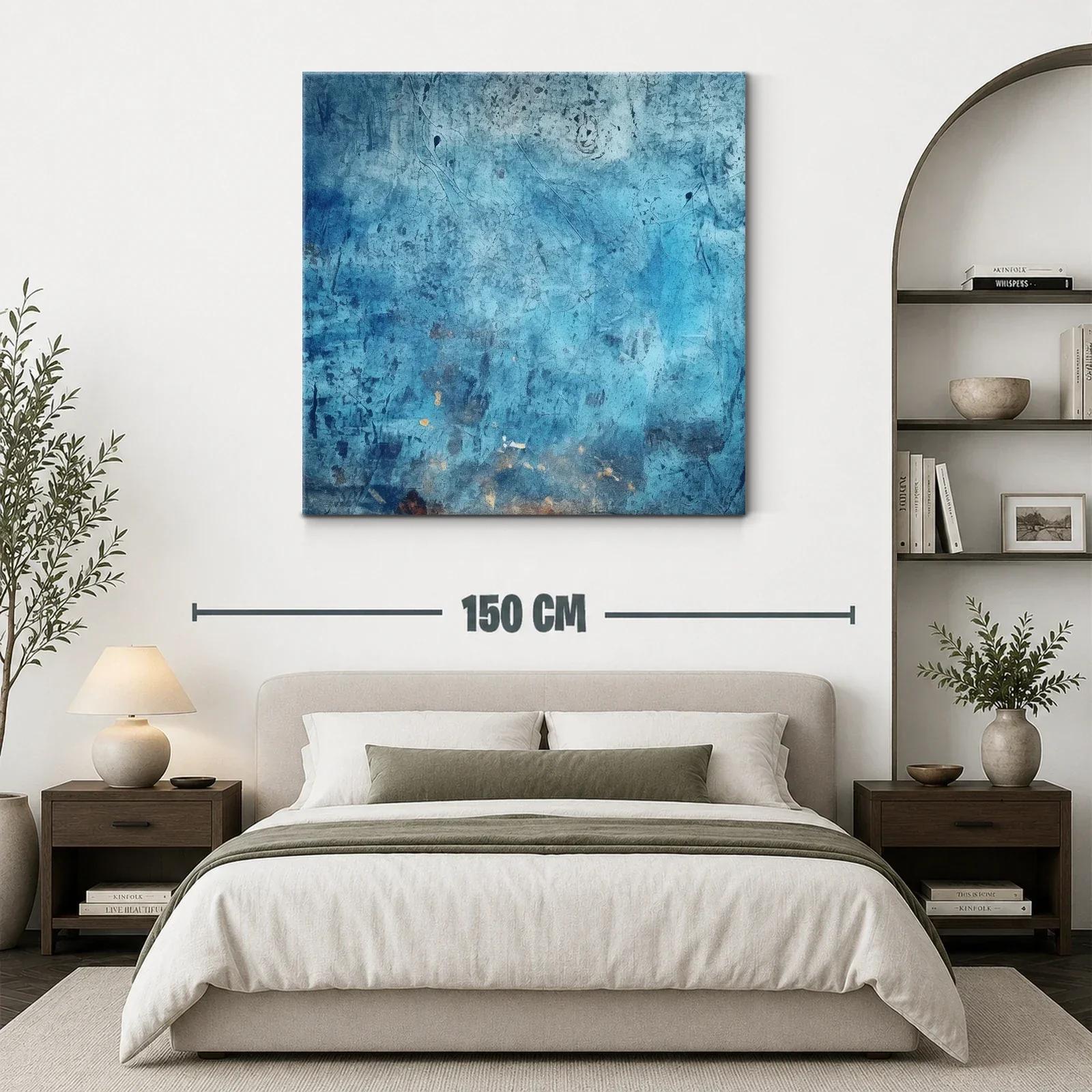 Inspiración abstracta en tonos azules y grises — miniatura 3