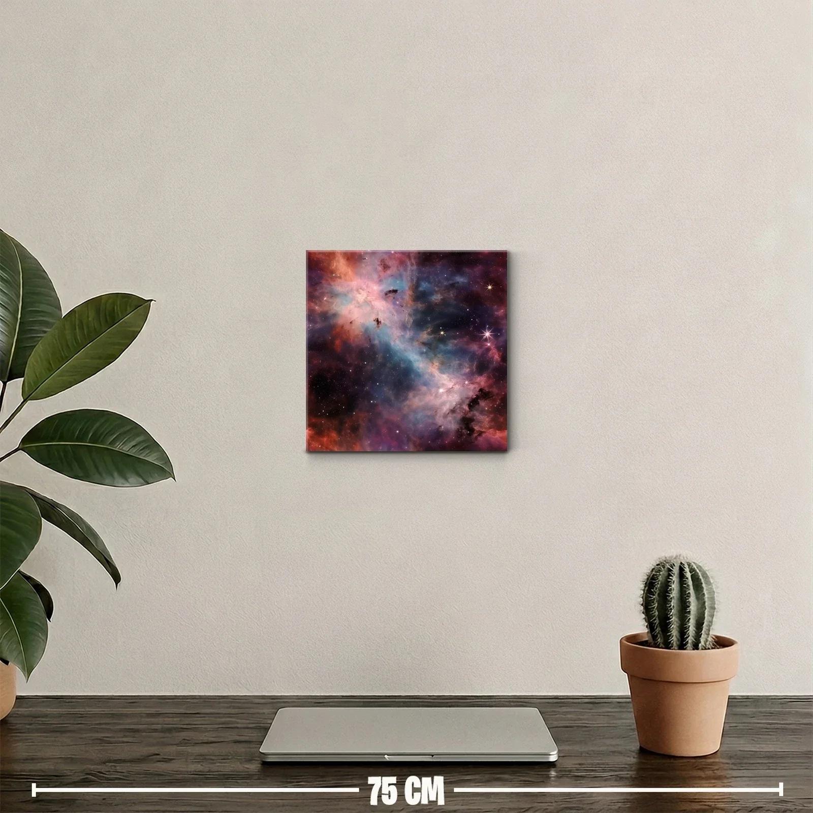 Cielo Cósmico con Nebulosas y Estrellas Brillantes — miniatura 2