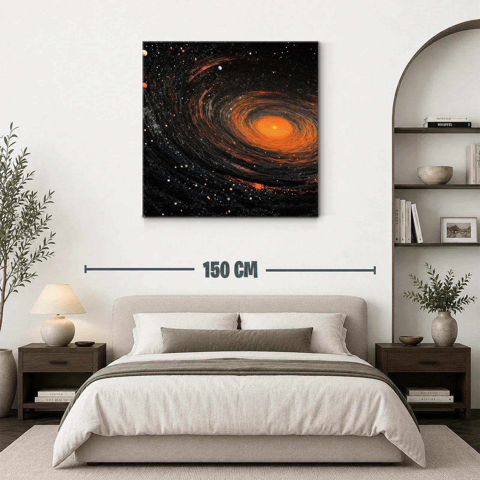 Galaxia Espiral con Luminiscencia Cálida — miniatura 3