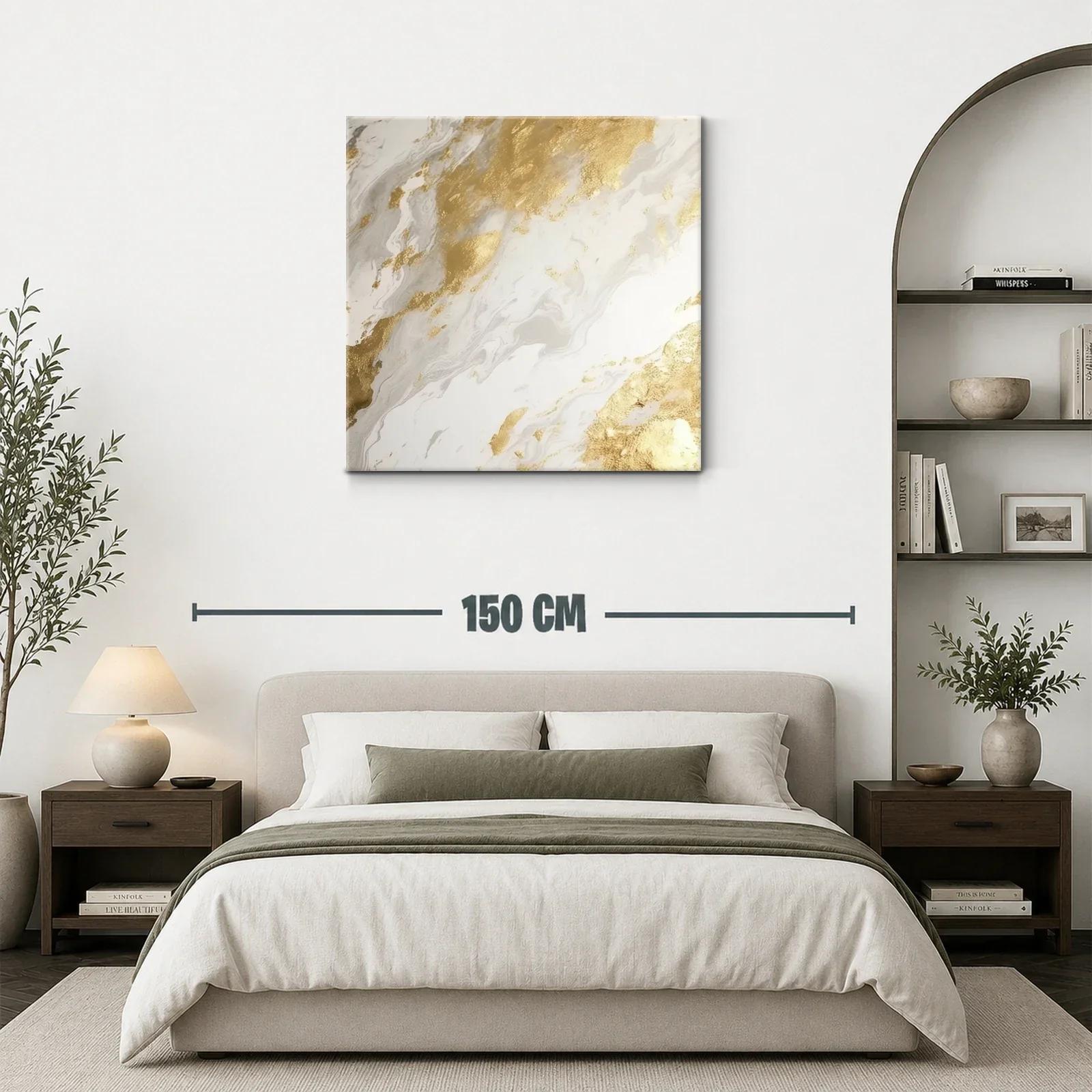 Arte abstracto con detalles en dorado para un estilo sofisticado — miniatura 3