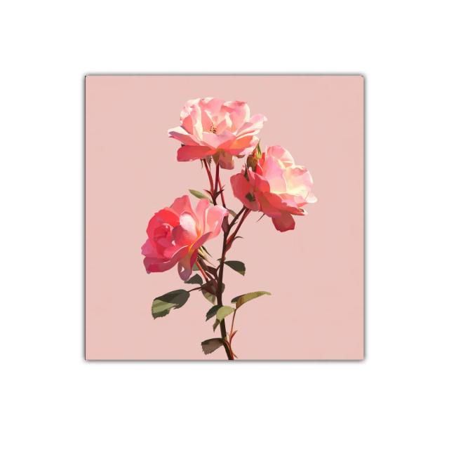 Ramo de rosas en tonos suaves para decoración elegante