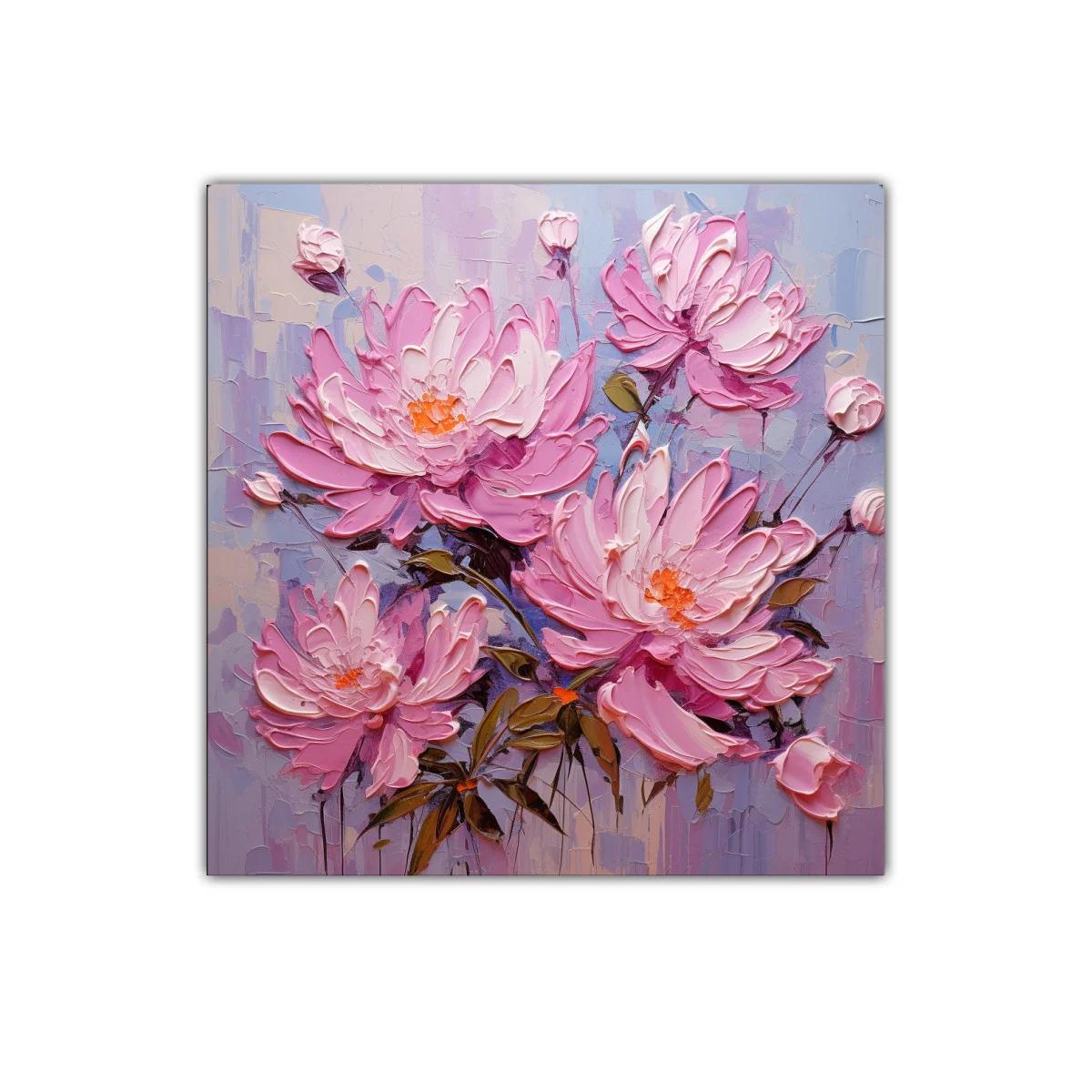 Flores rosas en composicón delicada y vibrante — imagen principal