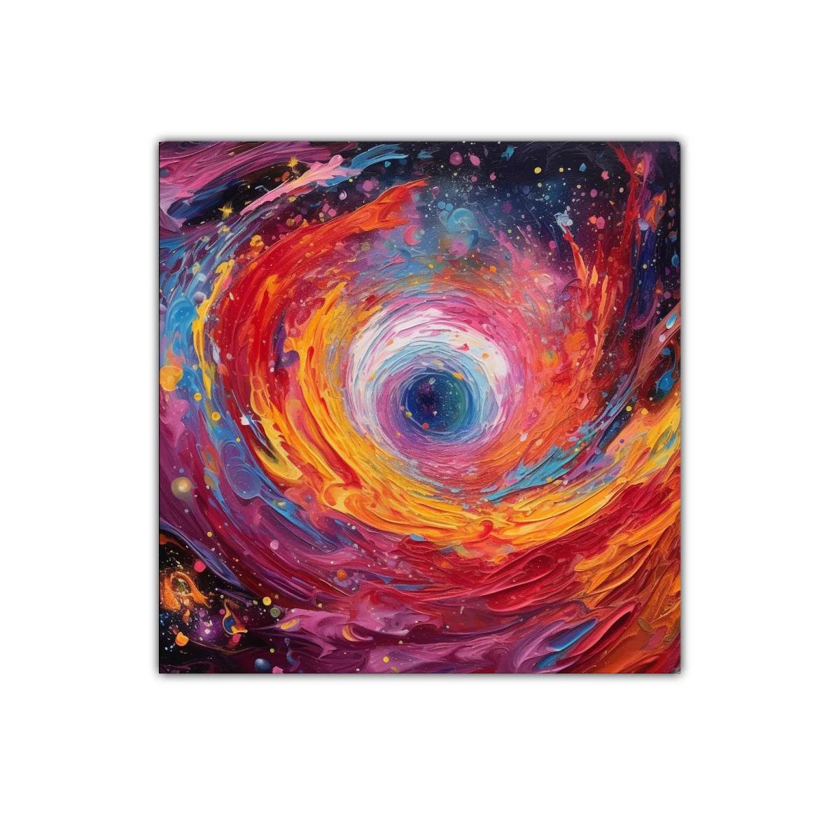 Explosión cósmica de colores intensos y vibrantes — miniatura 1
