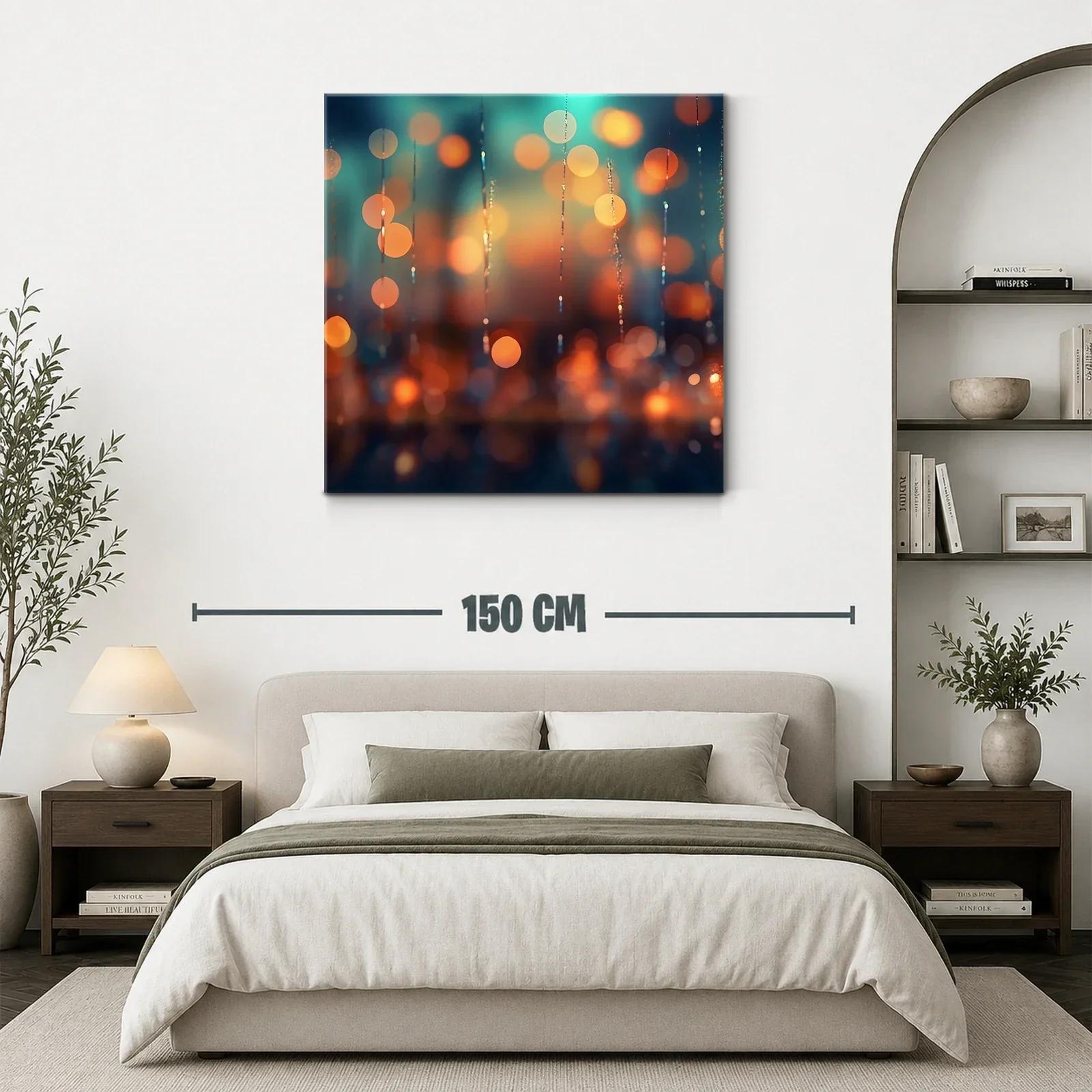 Luces abstractas cálidas para ambiente acogedor y moderno — miniatura 3