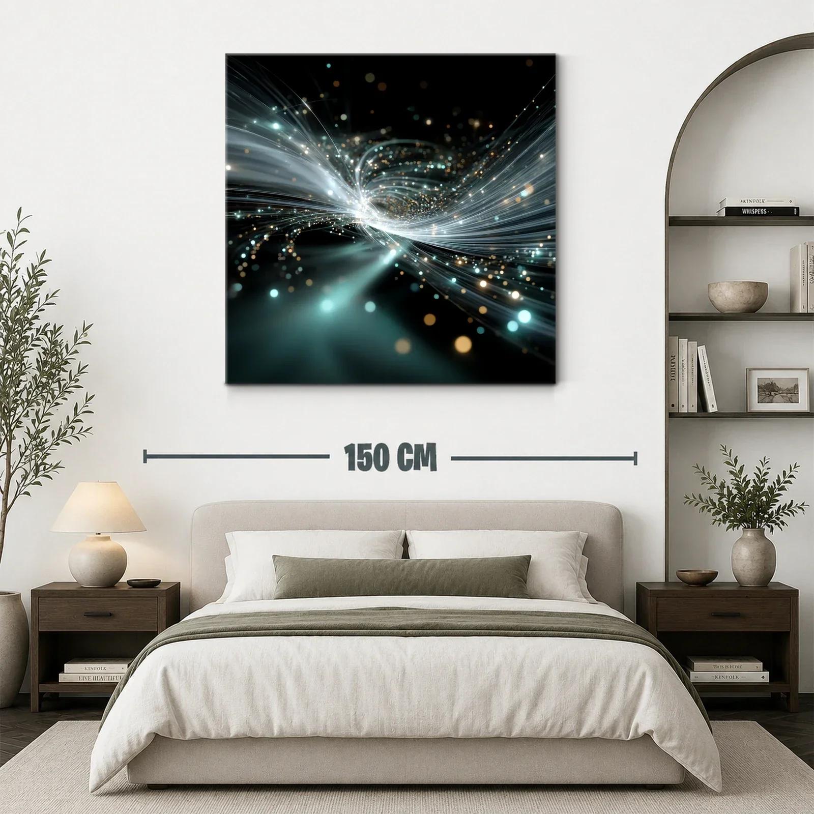 Explosión de Luz y Movimiento en Espacio Cósmico — miniatura 3