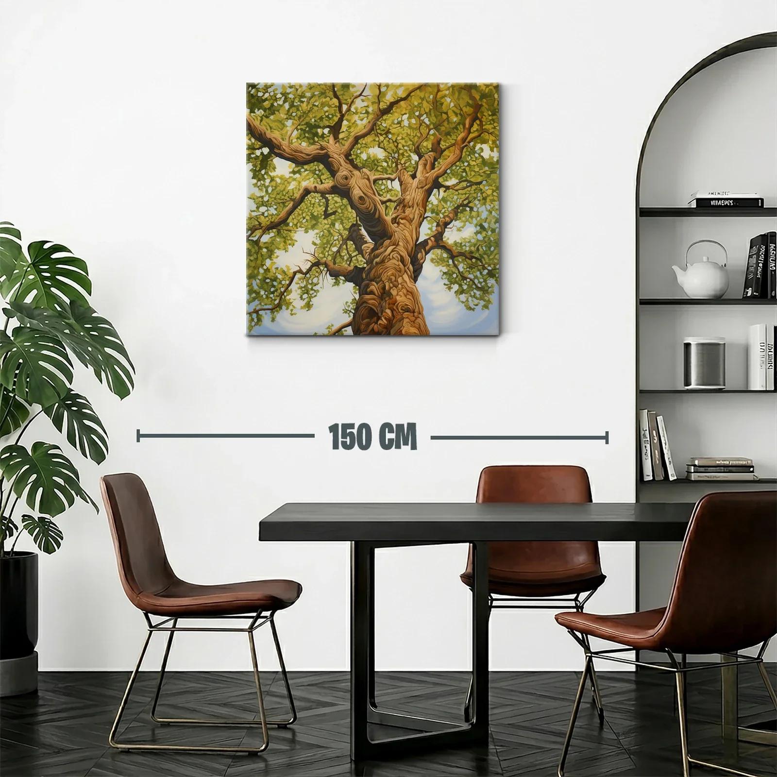 Impresionante perspectiva de árbol con follaje verde — miniatura 2