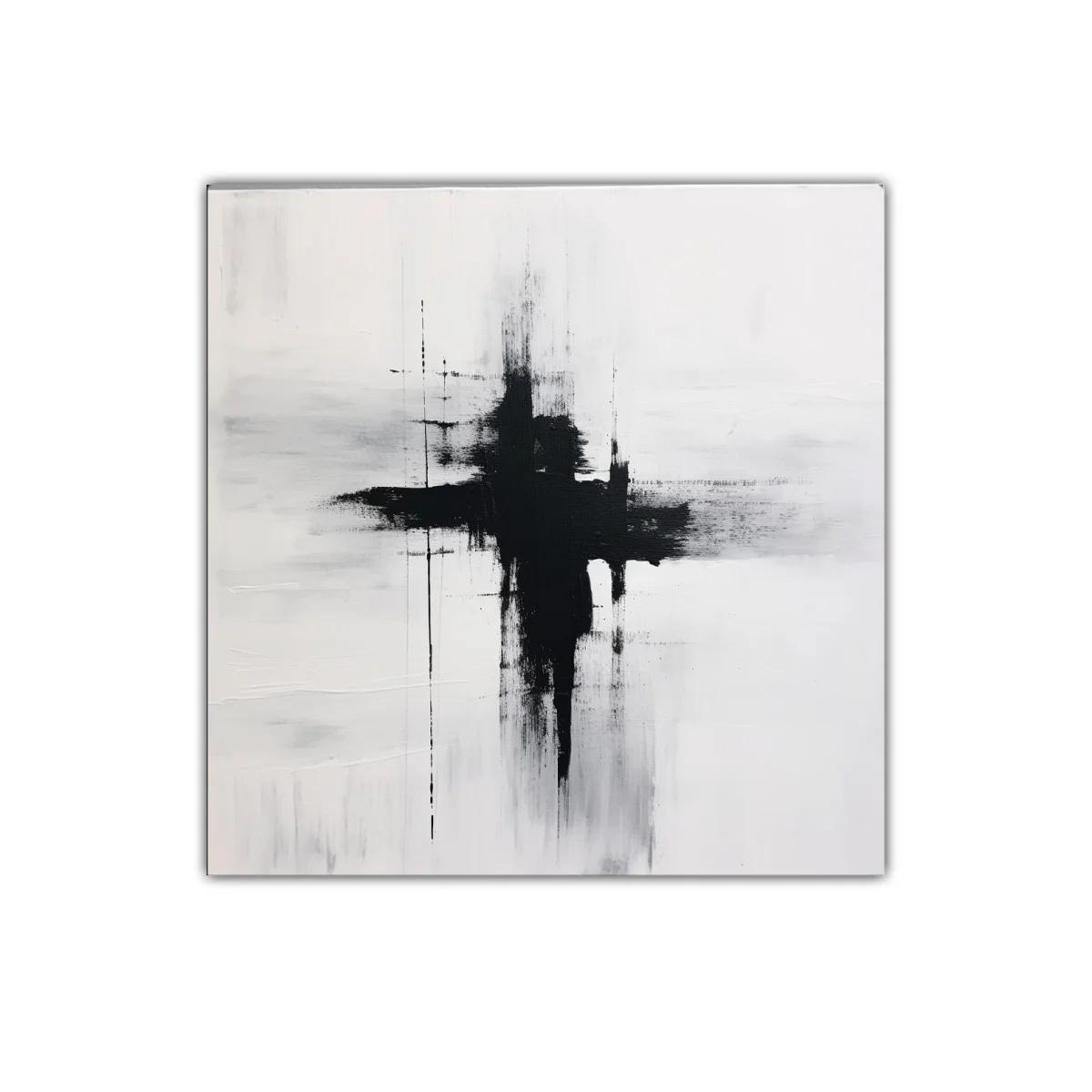 Impacto minimalista en blanco y negro para espacios modernos