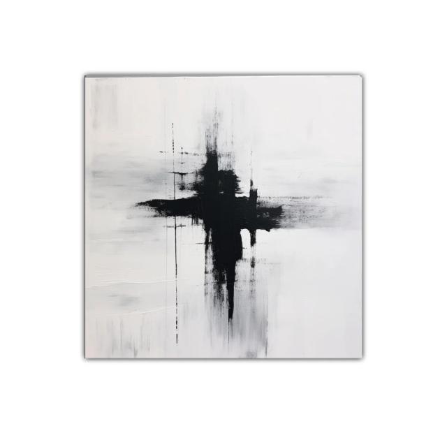 Impacto minimalista en blanco y negro para espacios modernos