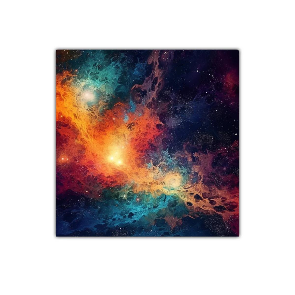 Explosión cósmica de luz y color en el espacio profundo — imagen principal