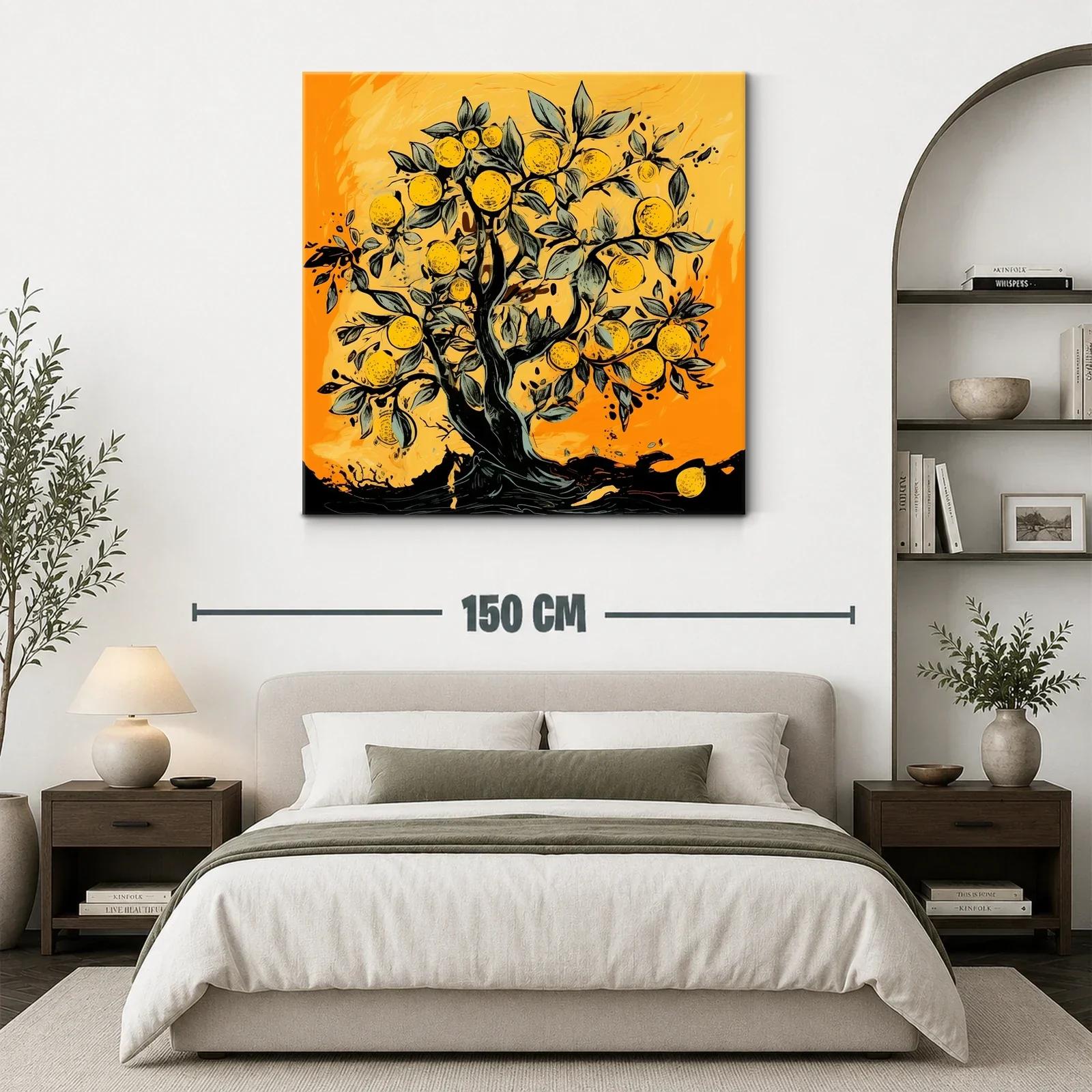Árbol de naranjas vibrante y lleno de vida — miniatura 3