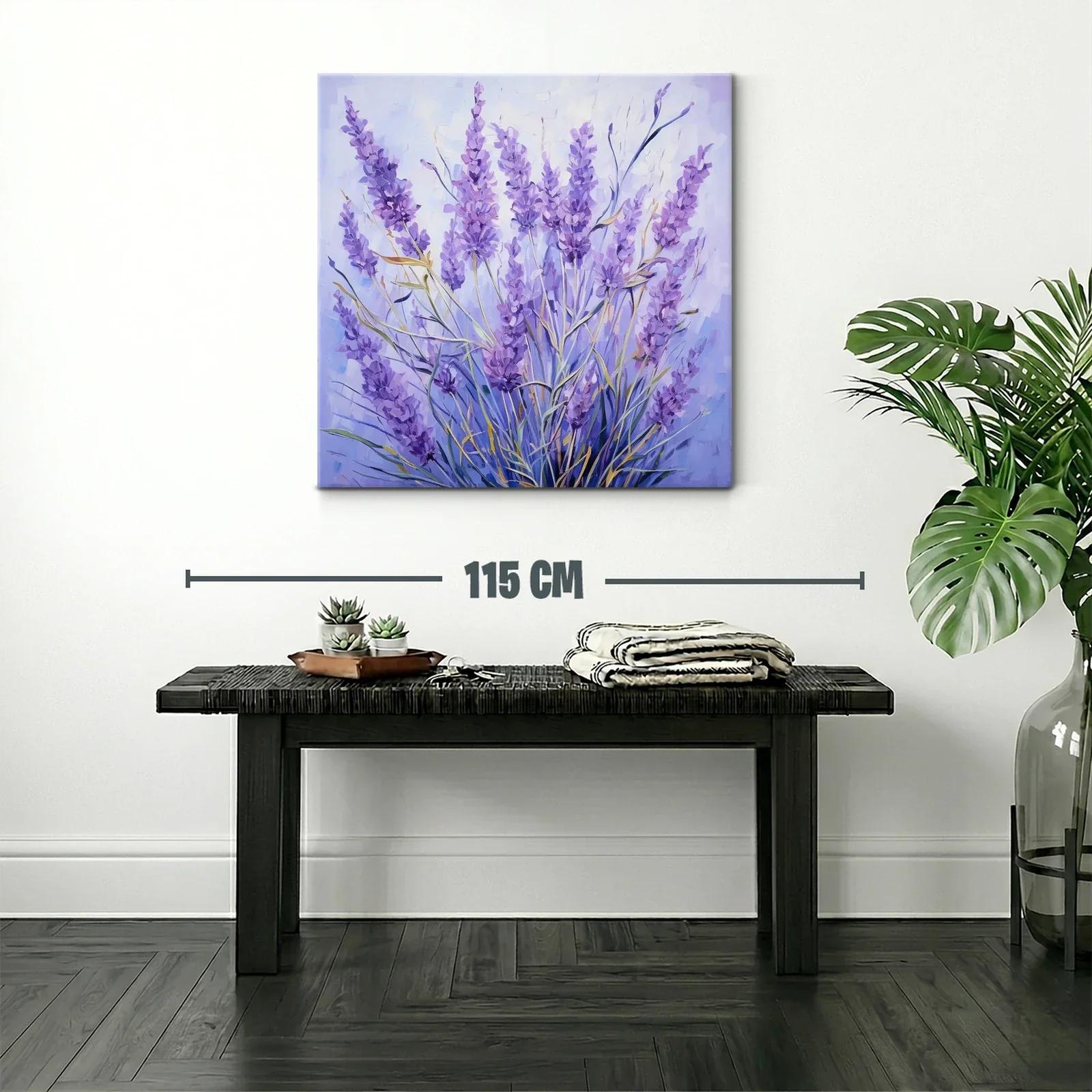 Elegancia y tranquilidad en ramo de lavanda púrpura — miniatura 2