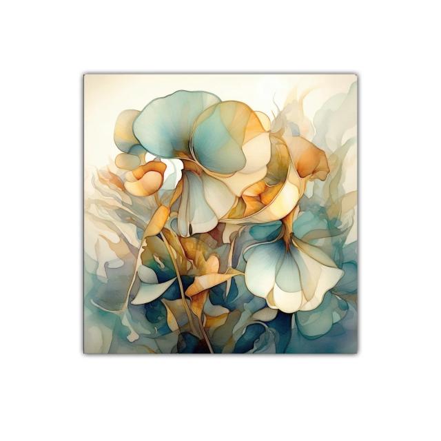 Flores delicadas en tonos suaves y cálidos para decoración