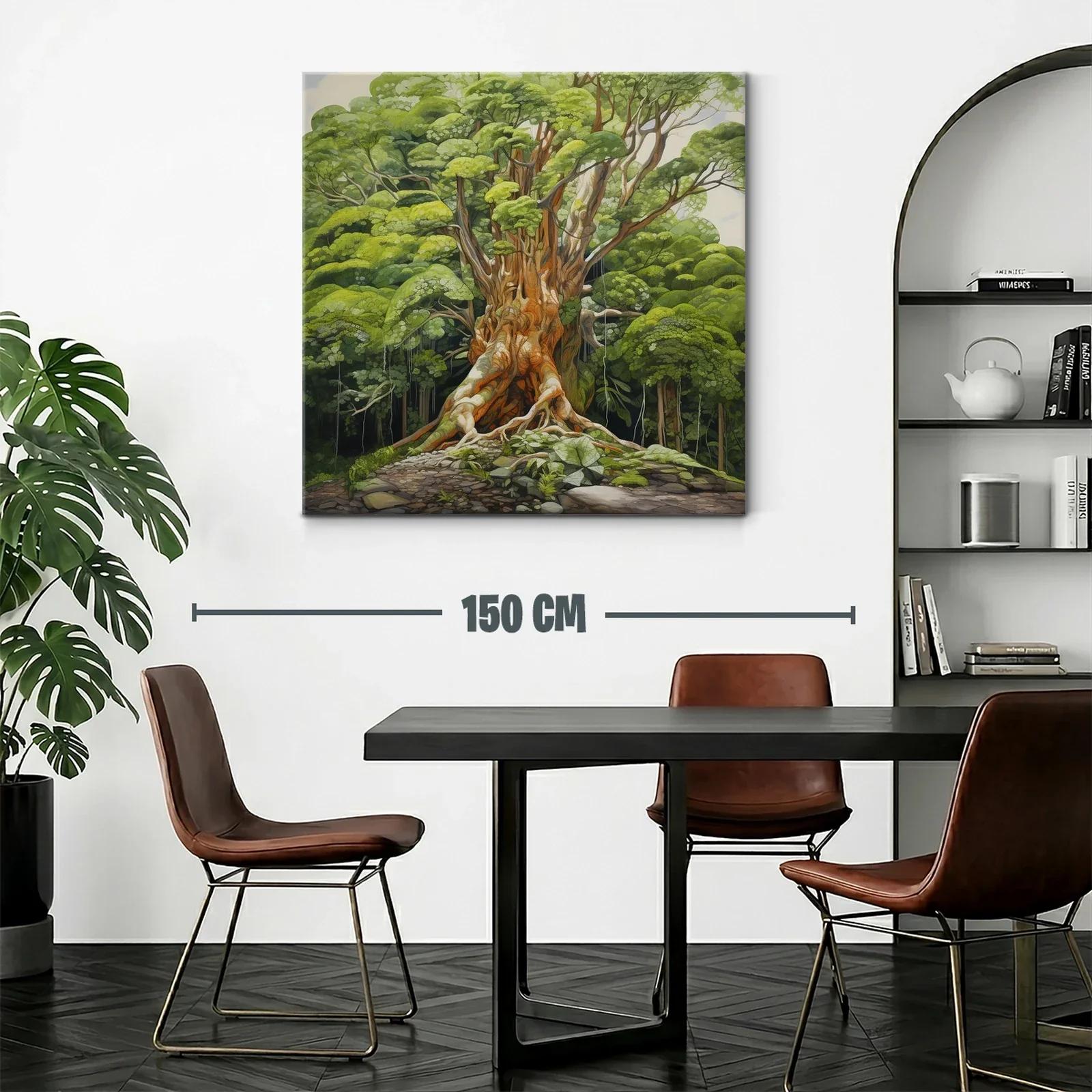 Impresionante árbol antiguo con follaje vibrante — miniatura 2