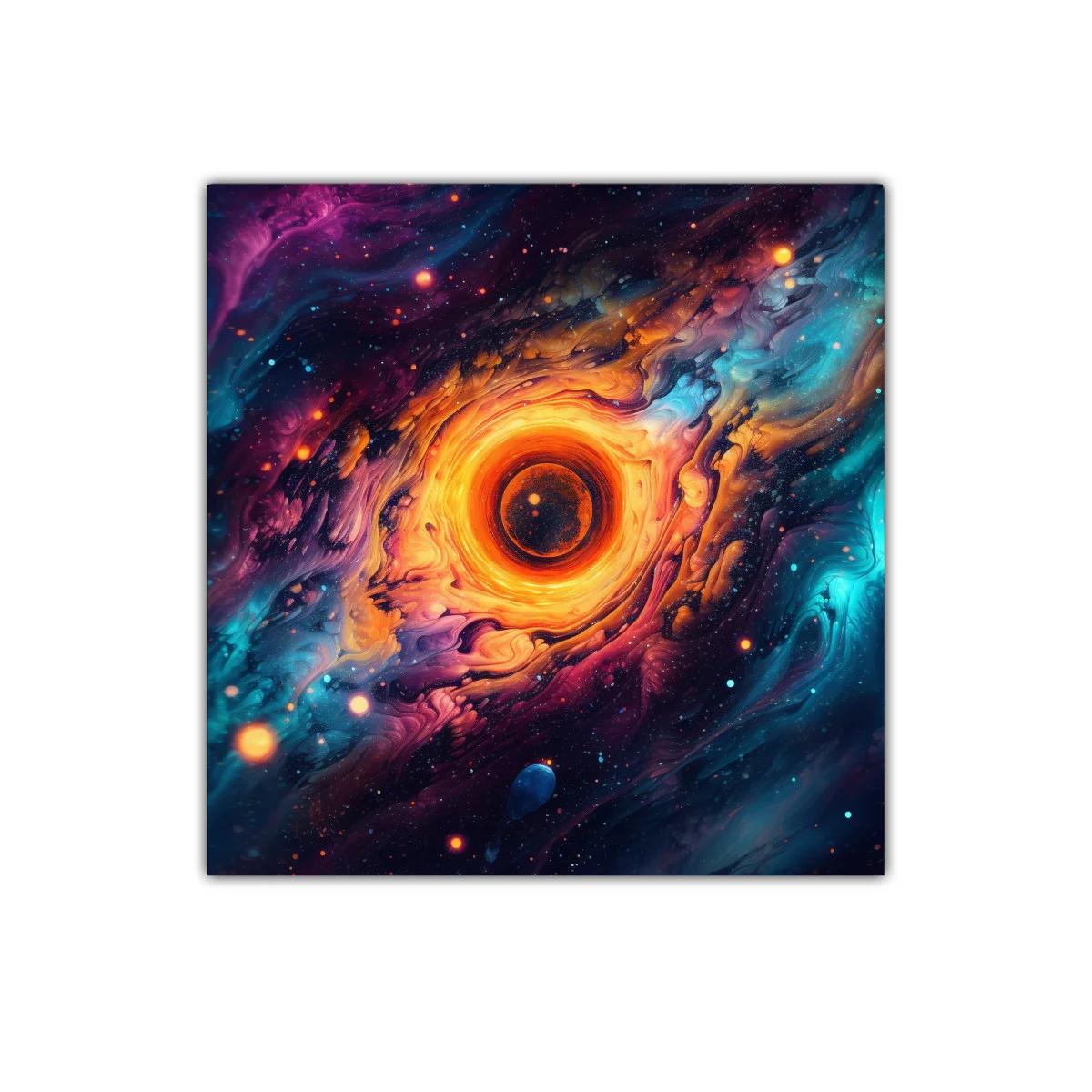 Explosión Cósmica con Colores Vibrantes y Dinámicos — imagen principal