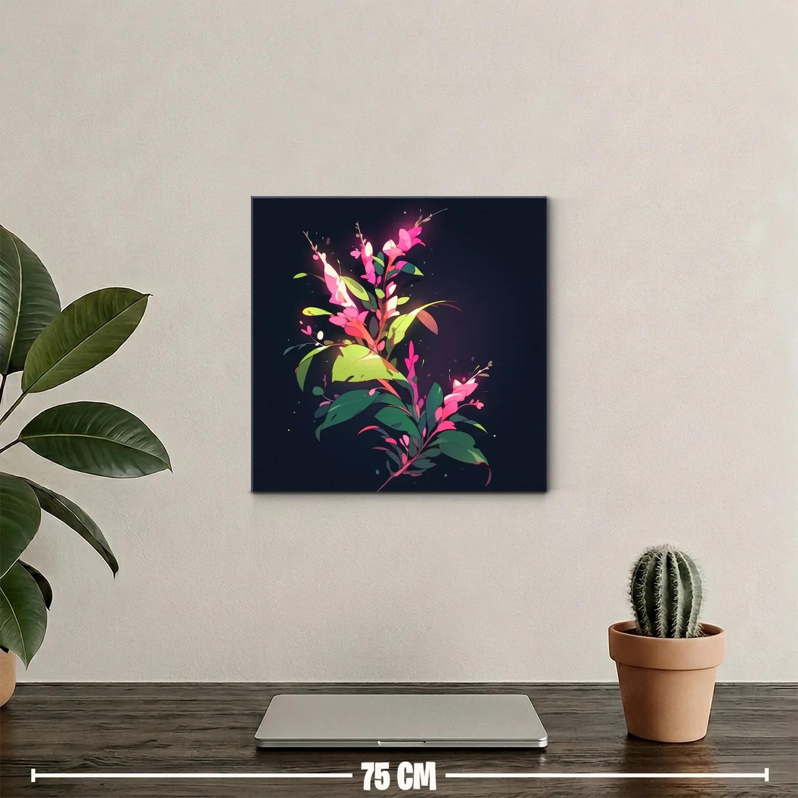 Rama Floral Vibrante con Destellos de Luz — miniatura 2