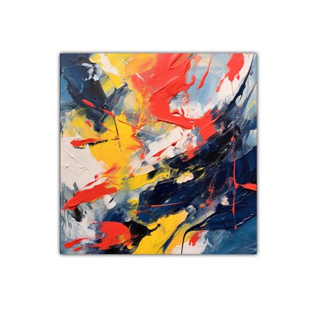 Explosión de colores intensos y energía vibrante para tus paredes