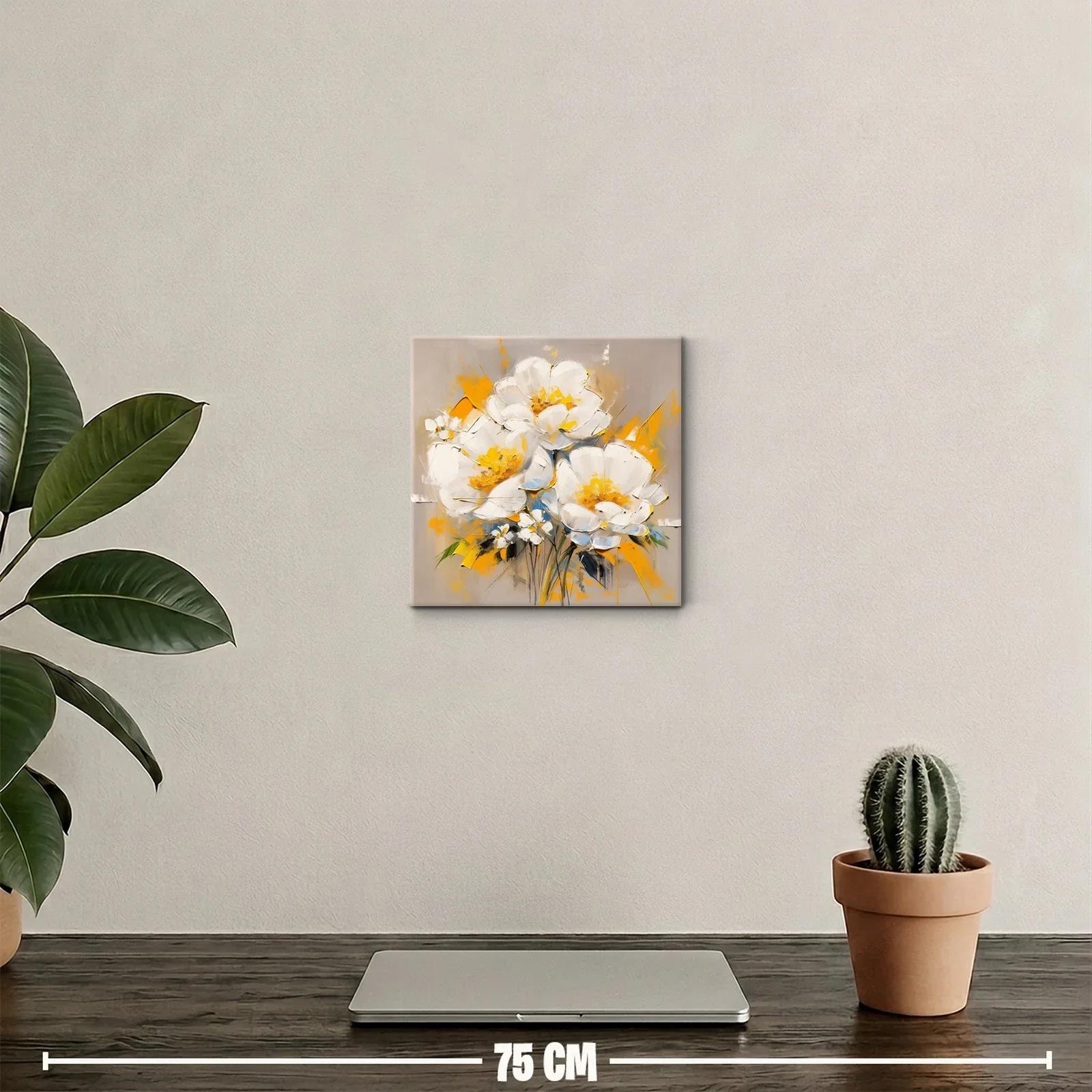 Elegancia floral con tonos cálidos y vibrantes — miniatura 2
