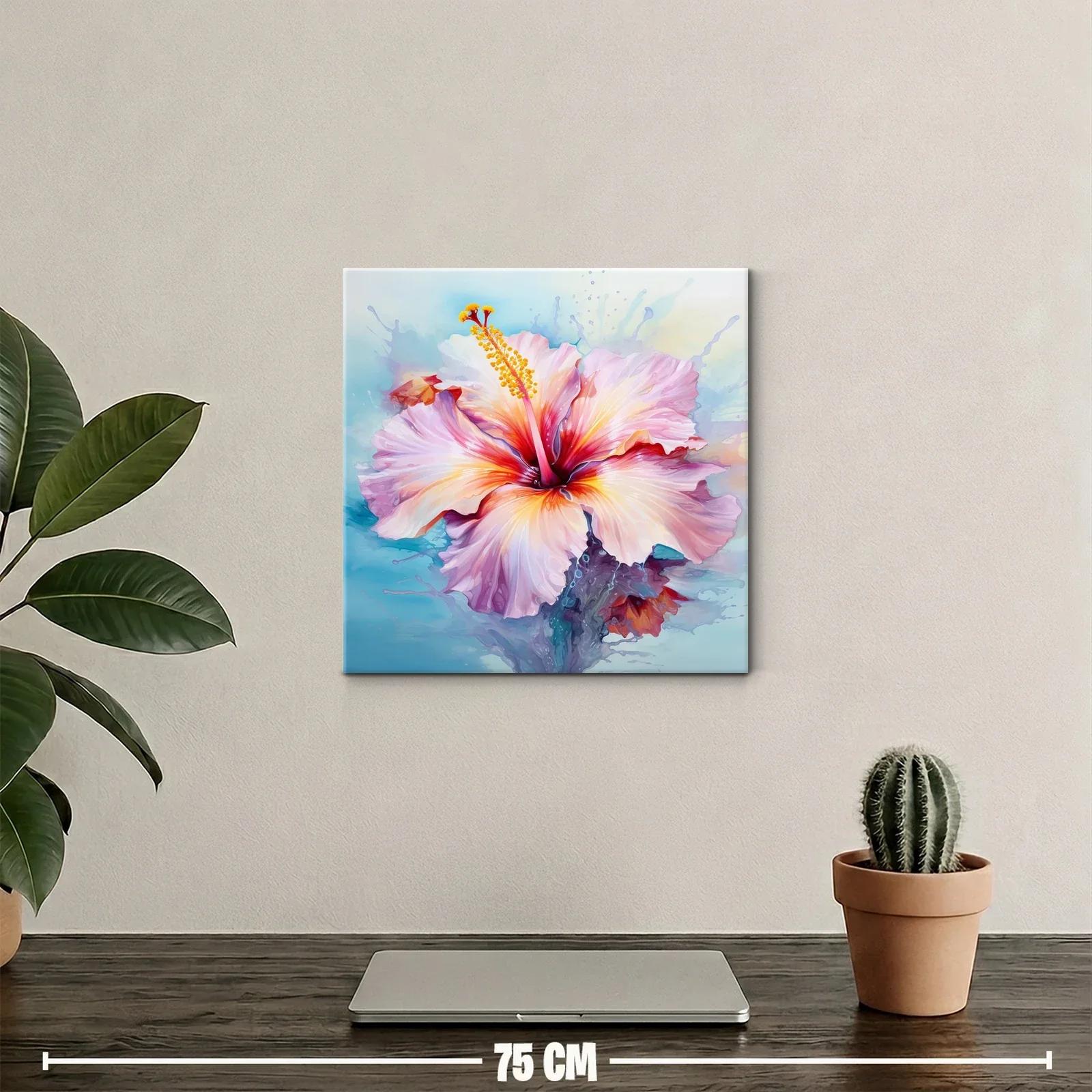 Flor vibrante con tonos pastel en movimiento fluido — miniatura 2
