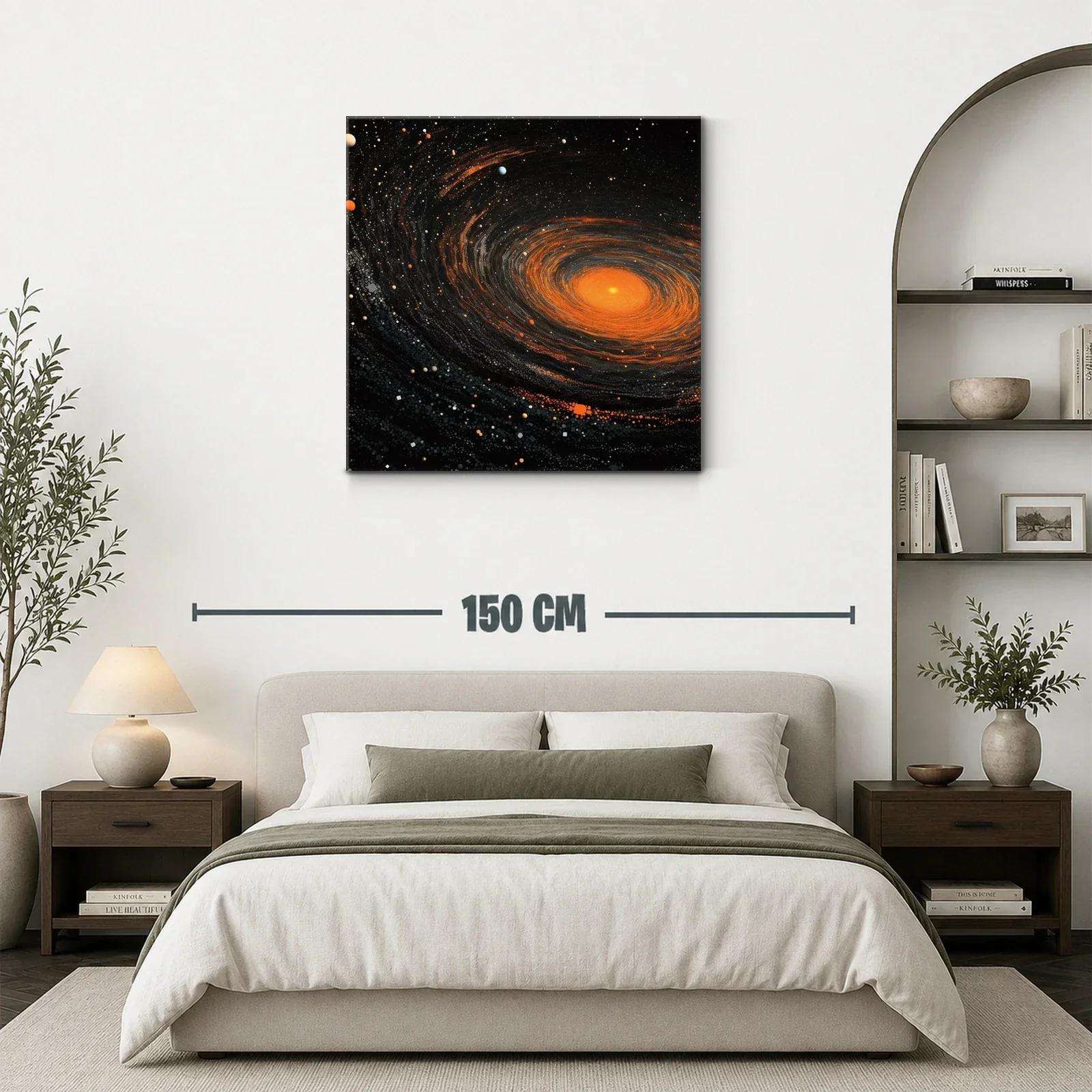 Galaxia Espiral con Luminiscencia Cálida — miniatura 3
