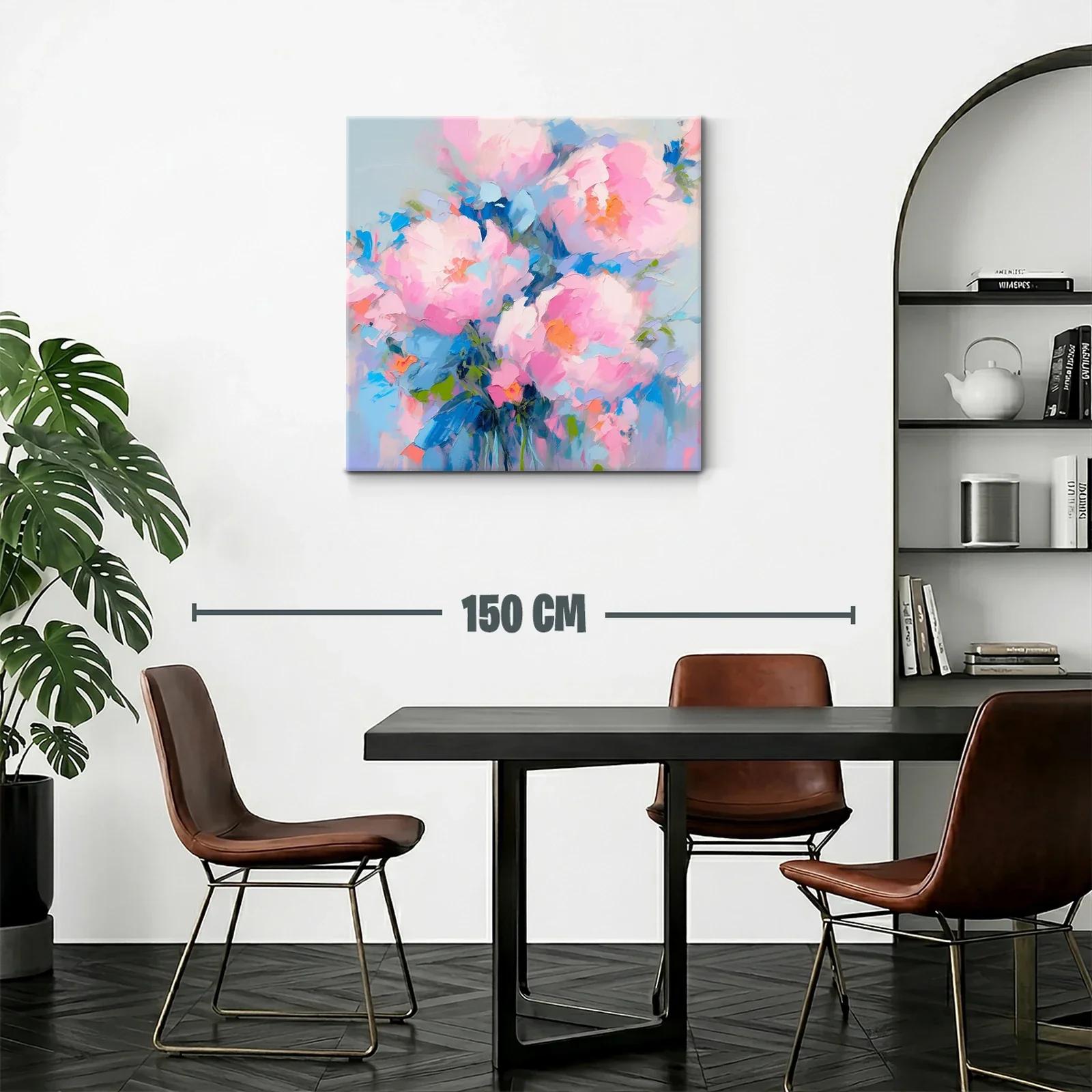 Explosión de delicadeza con flores en tonos pastel vibrantes — miniatura 2
