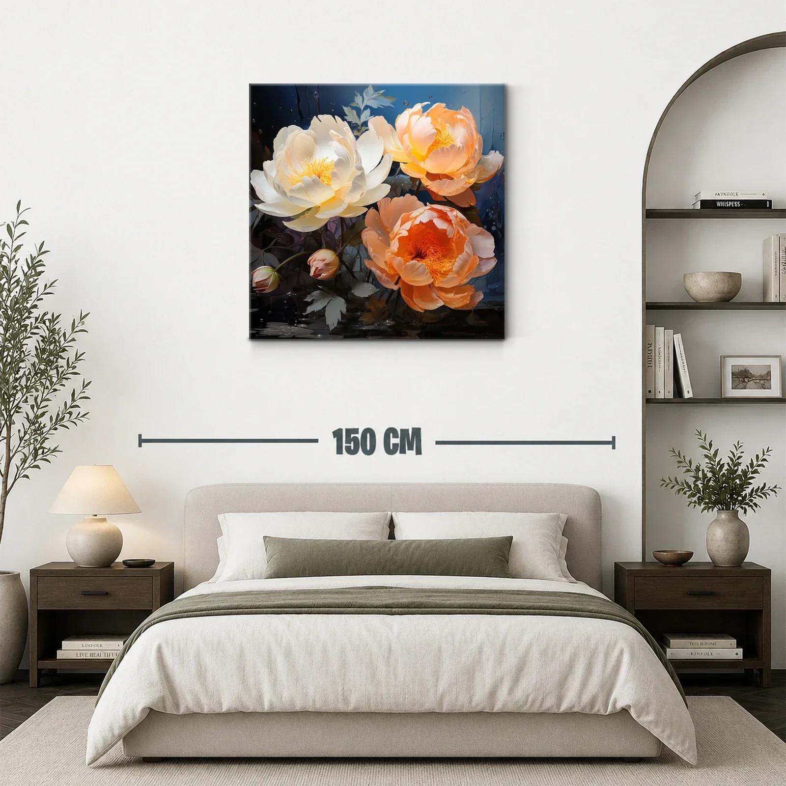 Elegancia floral en tonos cálidos y suaves — miniatura 3