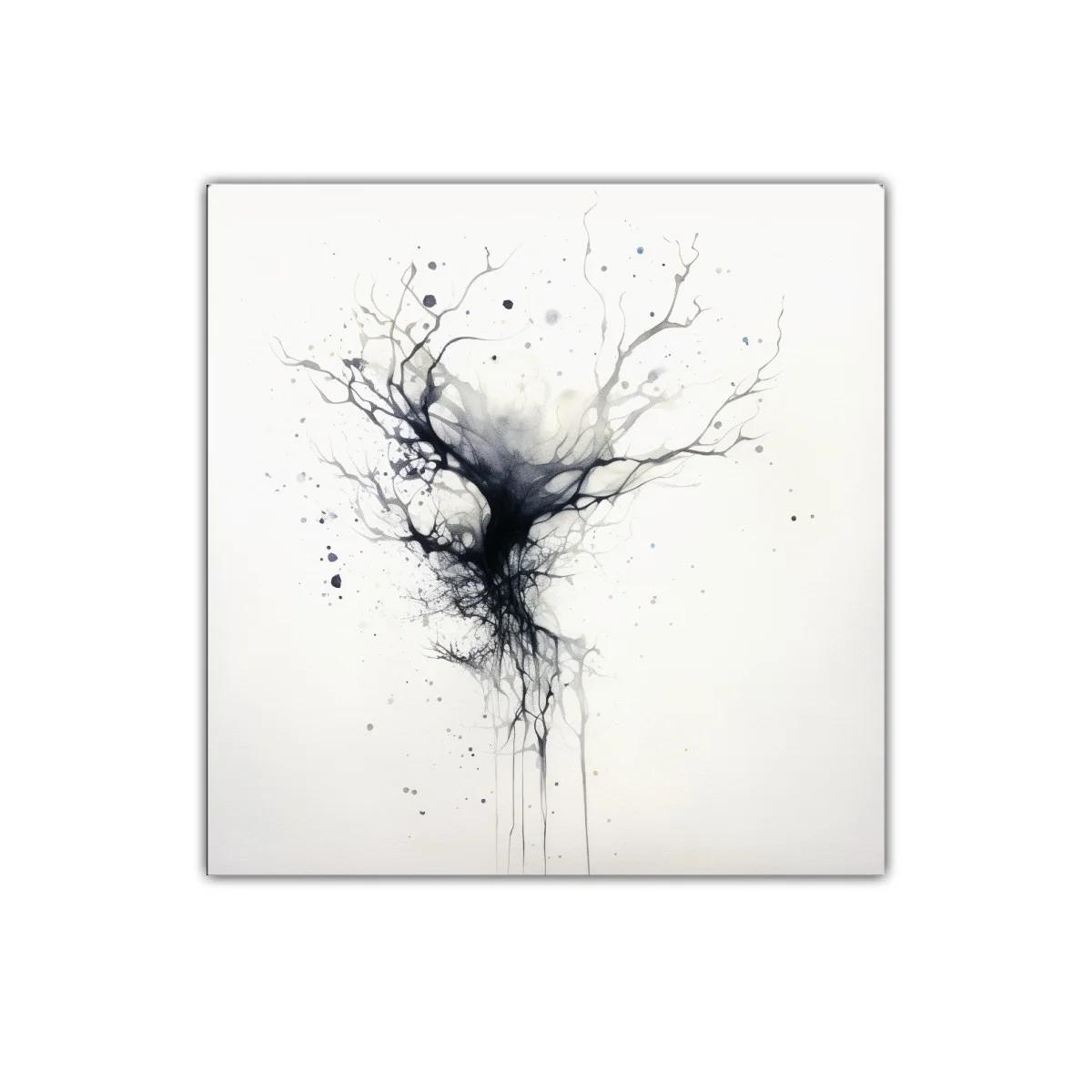 Abstracto en tonos neutros con formas orgánicas y fluidas — imagen principal