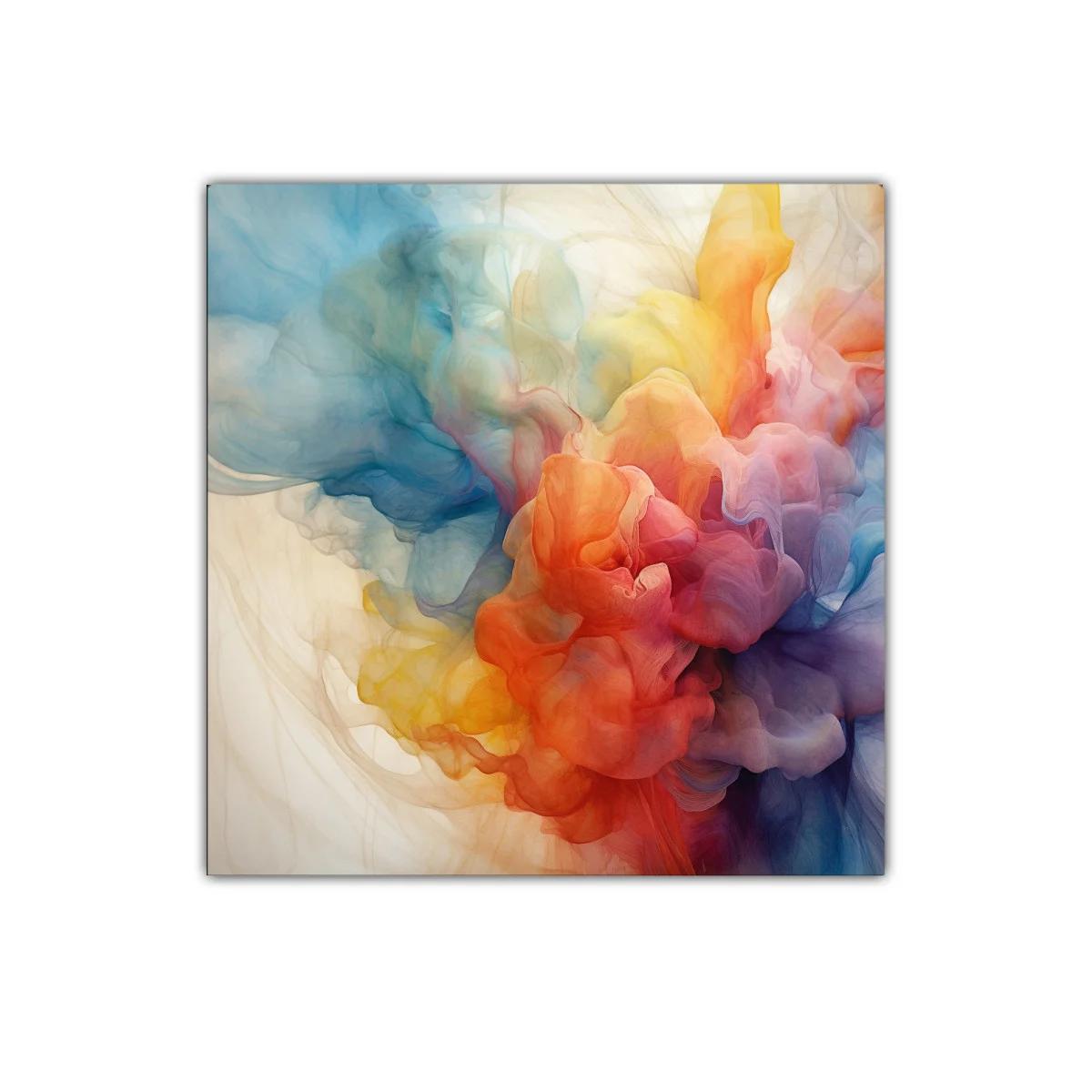 Explosión de colores abstractos vibrantes para tu espacio — miniatura 1