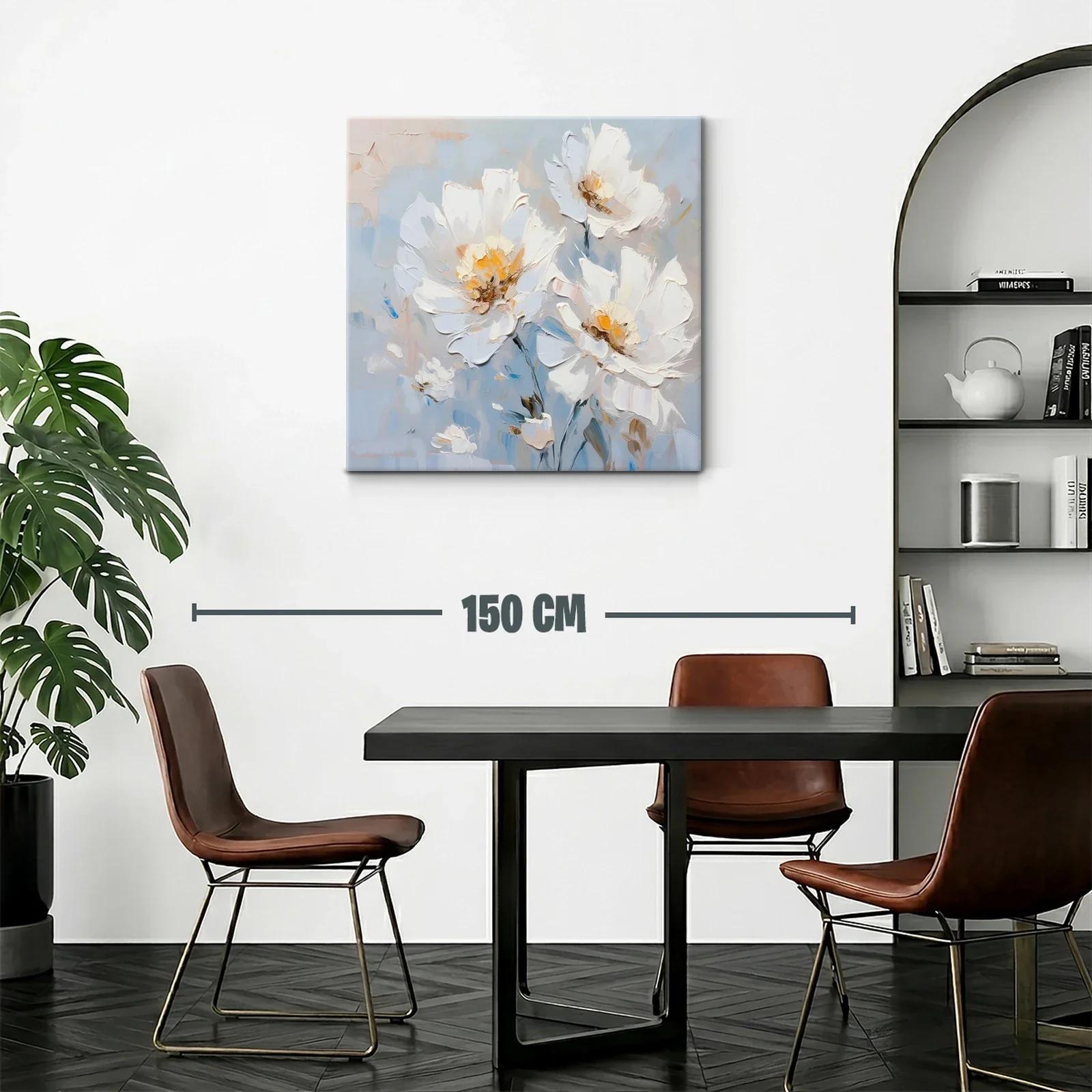 Cuadro floral con tonalidades suaves y elegantes — miniatura 2