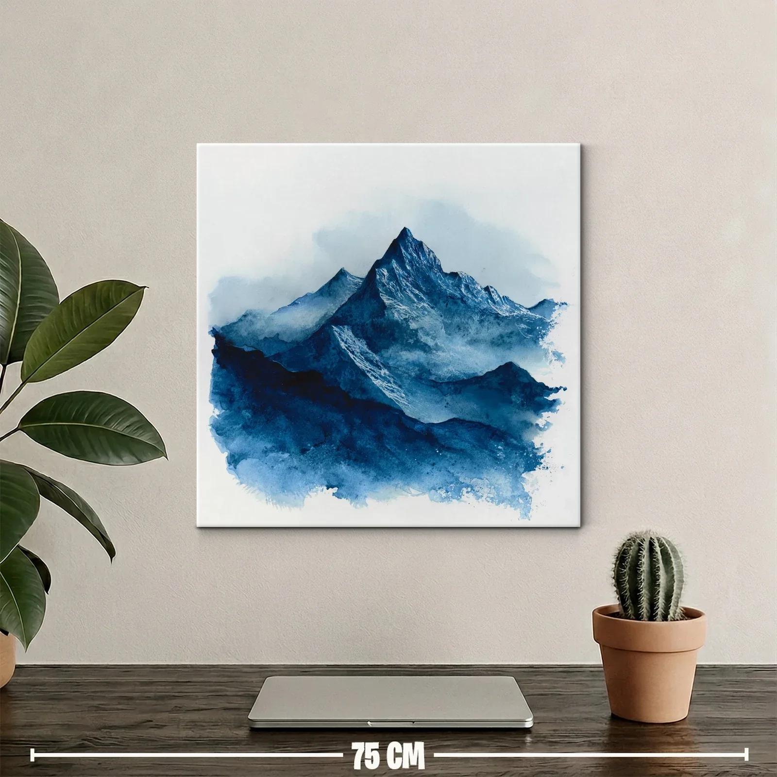 Montañas Azules en Atemporal Paisaje Natural — miniatura 2