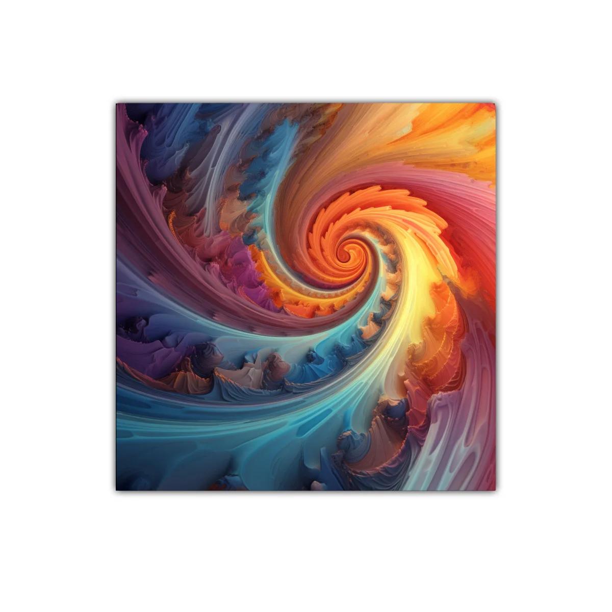 Remolino de colores vibrantes que dinamiza cualquier espacio — imagen principal