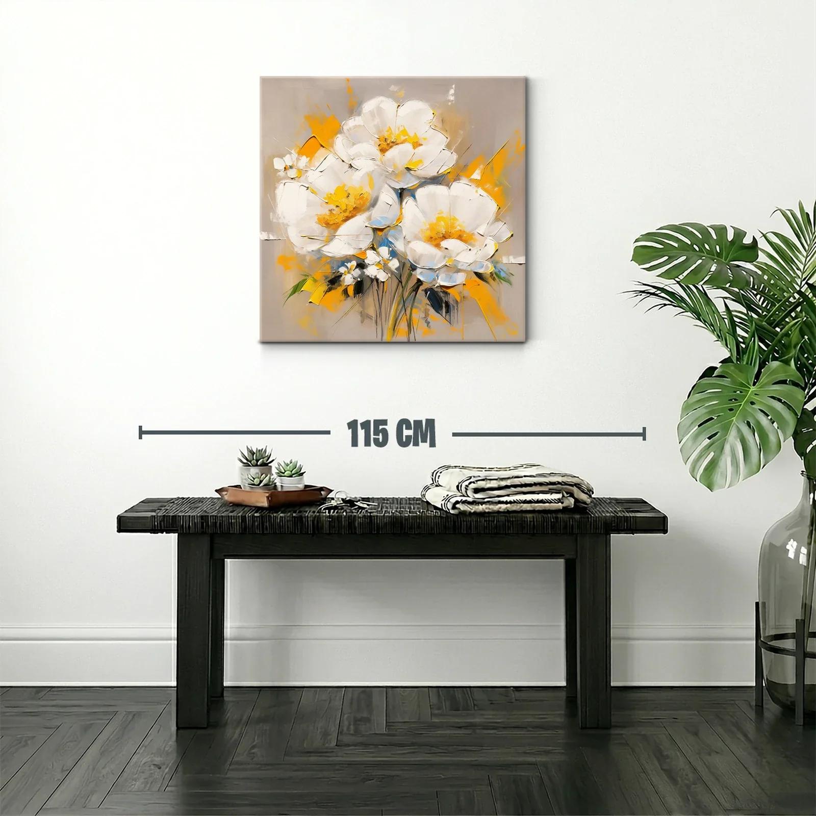 Elegancia floral con tonos cálidos y vibrantes — miniatura 2