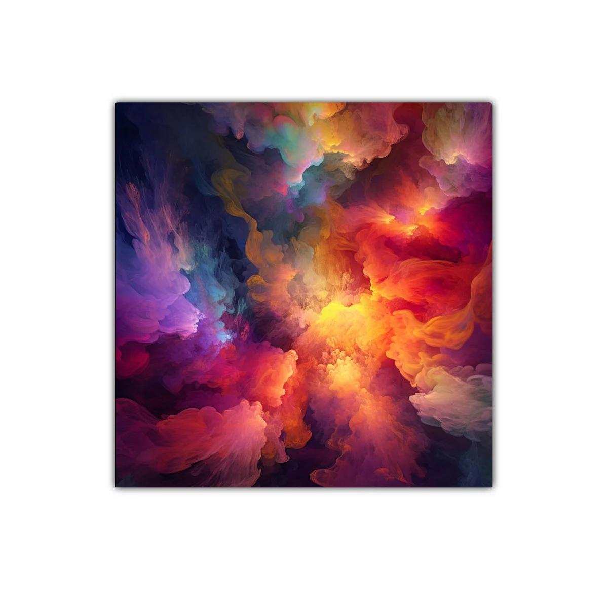 Explosión de color en abstracto vibrante y dinámico — miniatura 1