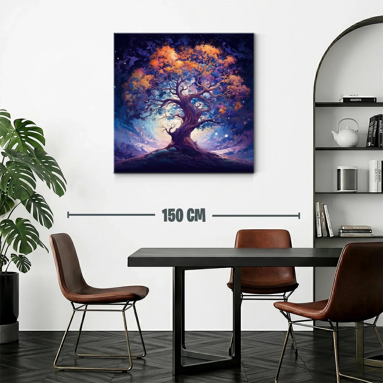 Árbol de ensueño con tonalidades vibrantes y mágicas — miniatura 2