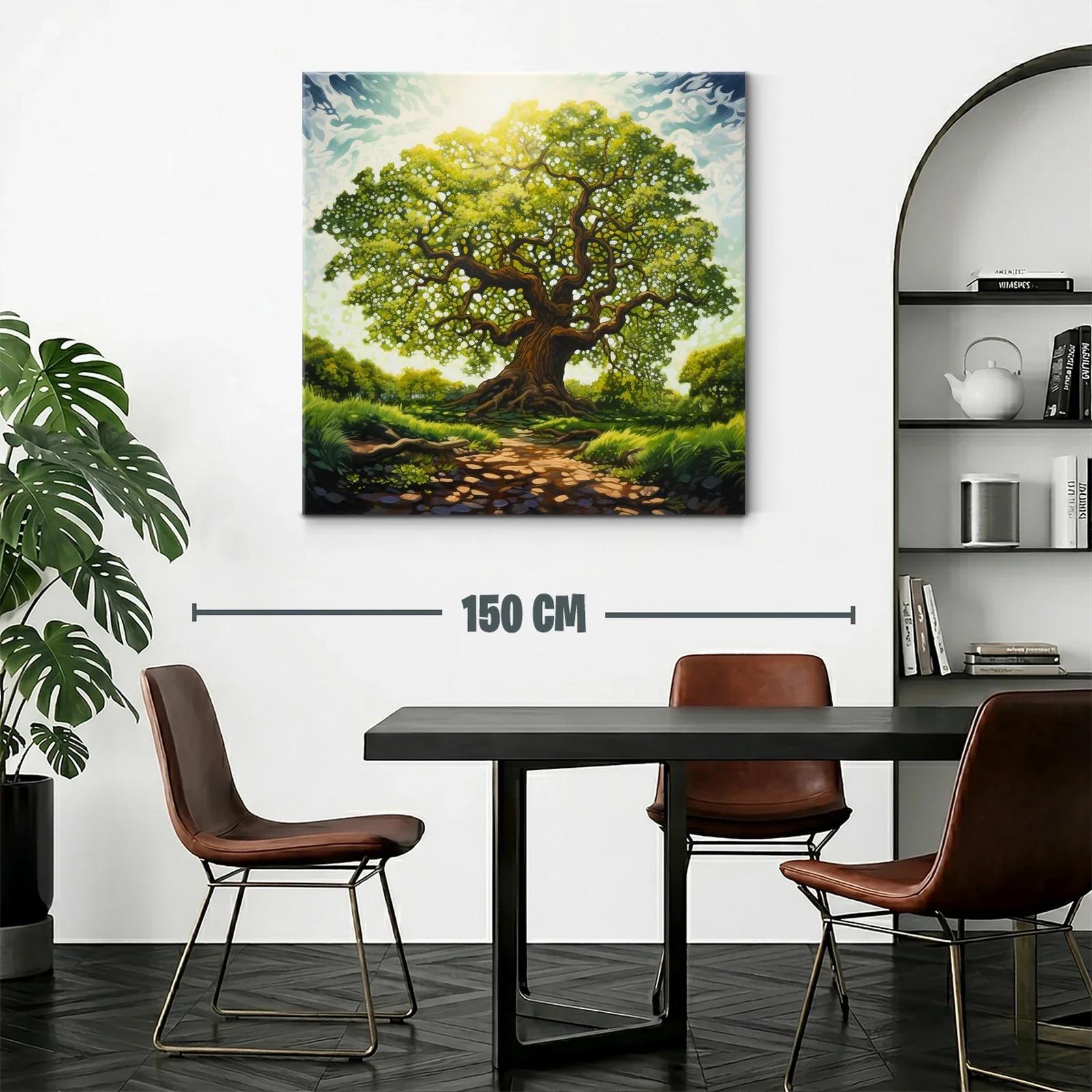 Árbol majestuoso iluminado por luz natural — miniatura 2