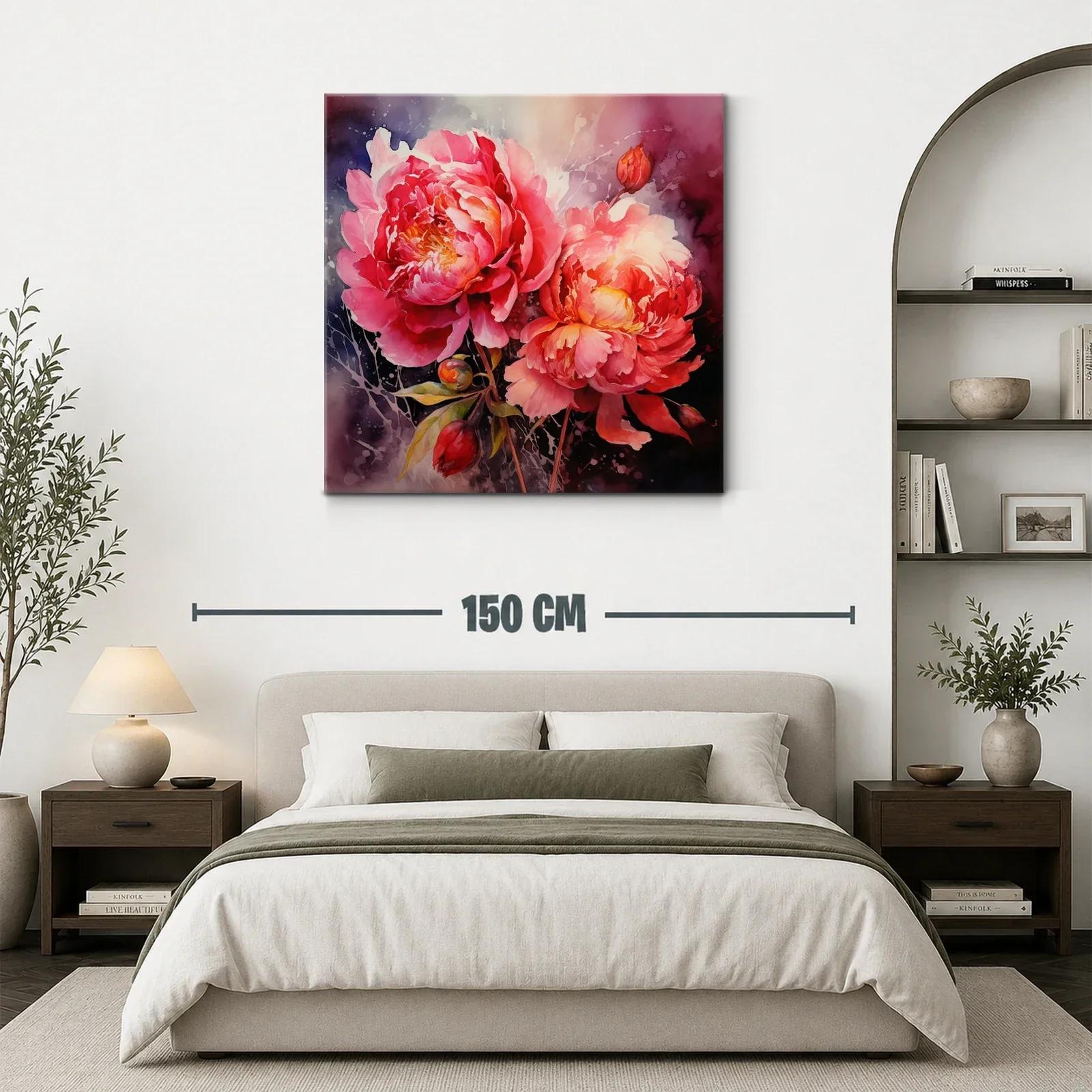 Flores vibrantes en tonos rojos y rosados llenas de vida — miniatura 3
