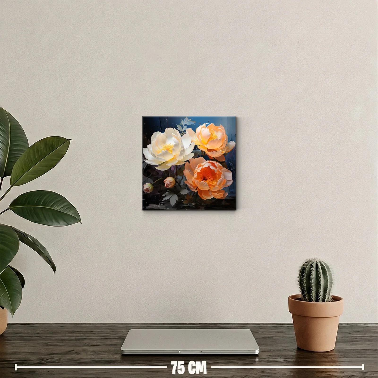 Elegancia floral en tonos cálidos y suaves — miniatura 2