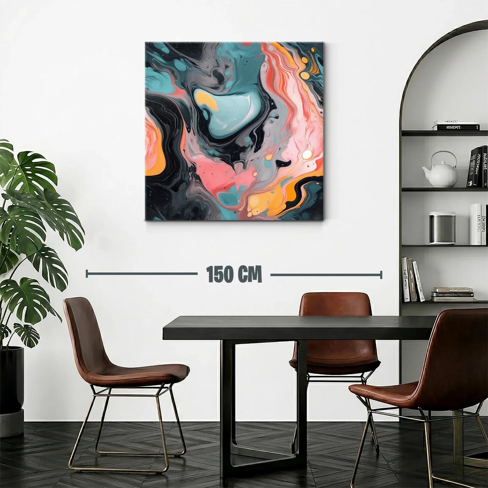 Efecto fluido con tonos vibrantes y contrastes suaves — miniatura 2