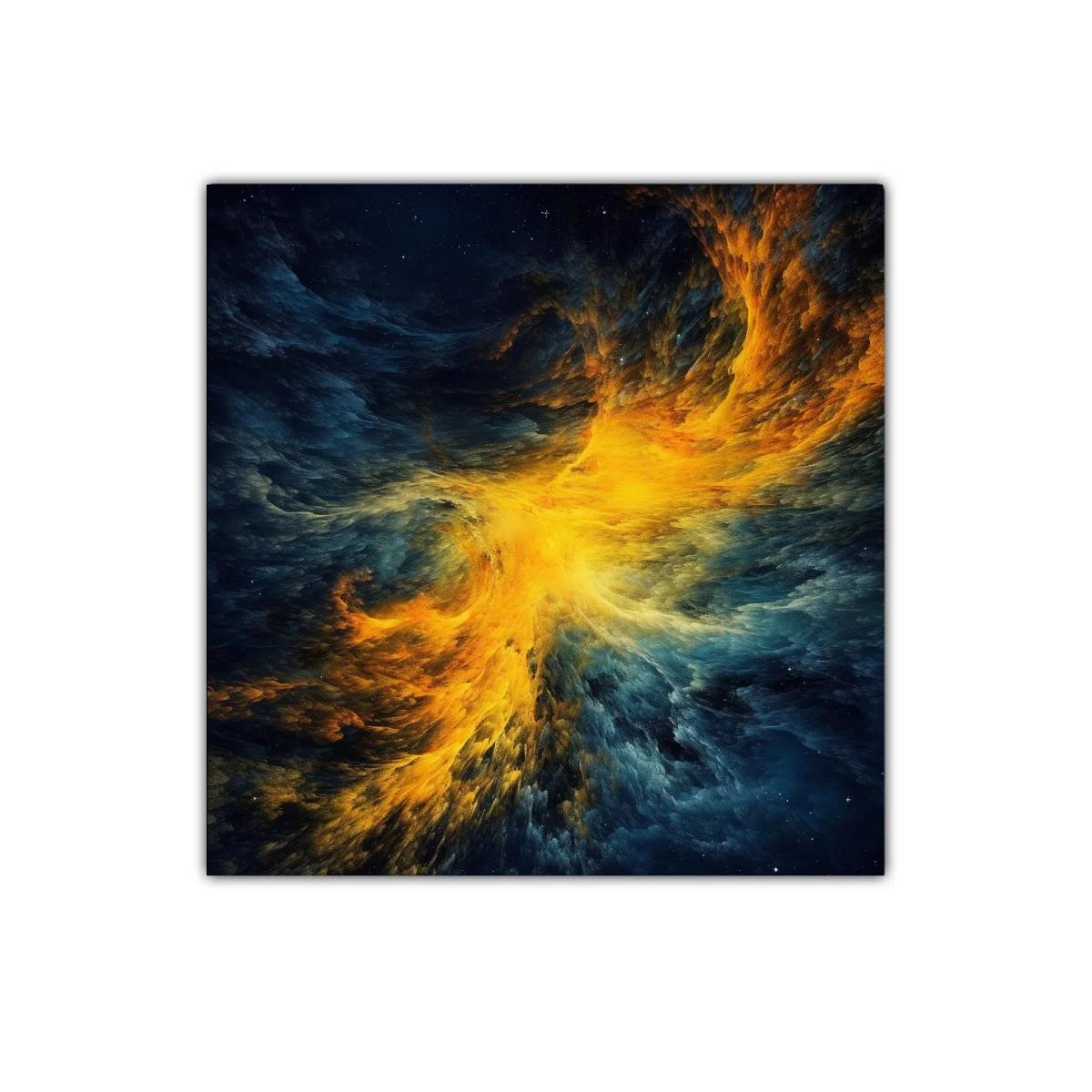 Explosión Cósmica de Luz y Color Vibrante — imagen principal