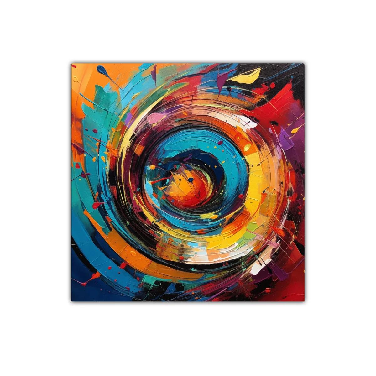 Explosión de colores vibrantes en espiral dinámica — imagen principal