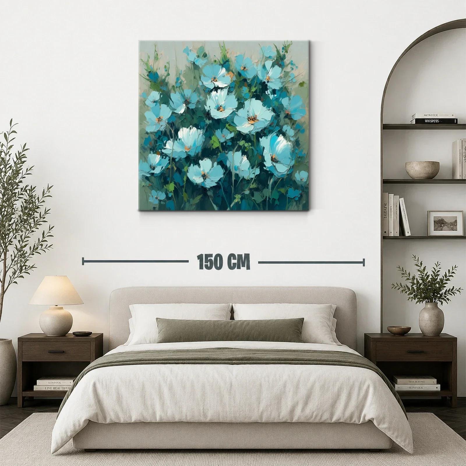 Flores azules frescas para un toque natural y sereno — miniatura 3