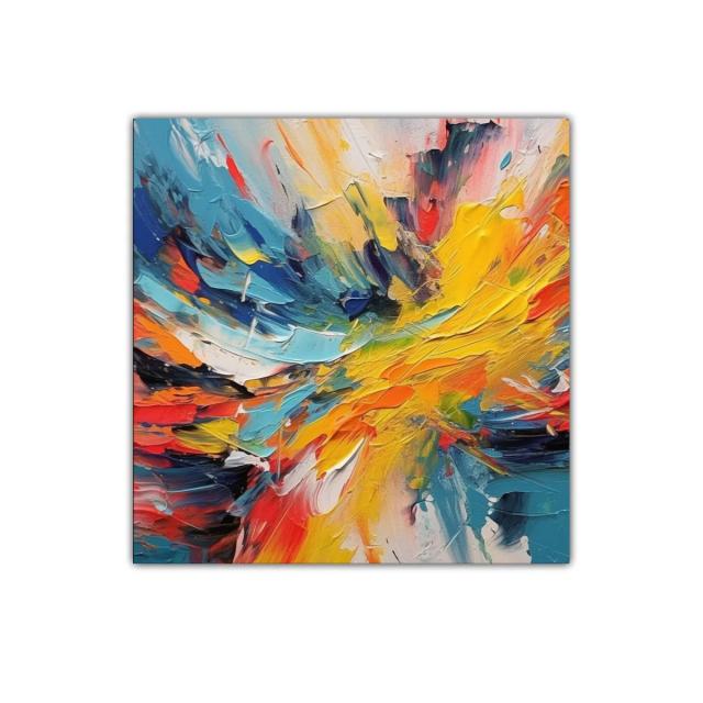 Explosión de color vibrante para paredes impactantes