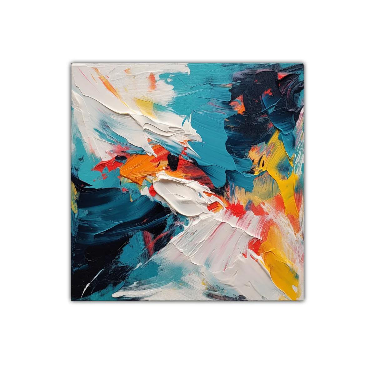 Explosión de colores en movimiento contemporáneo — imagen principal