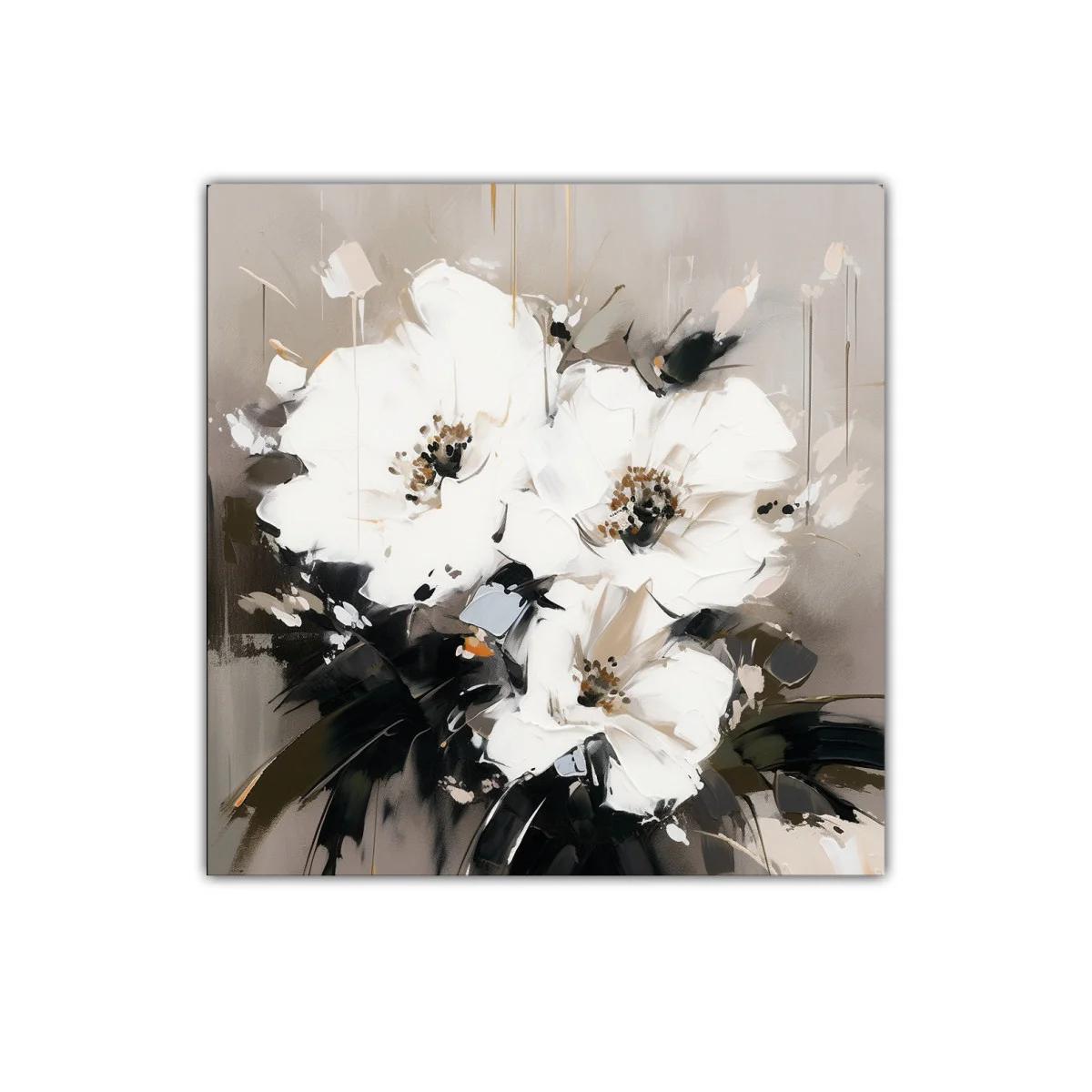 Elegancia floral en tonos neutros para decorar espacios