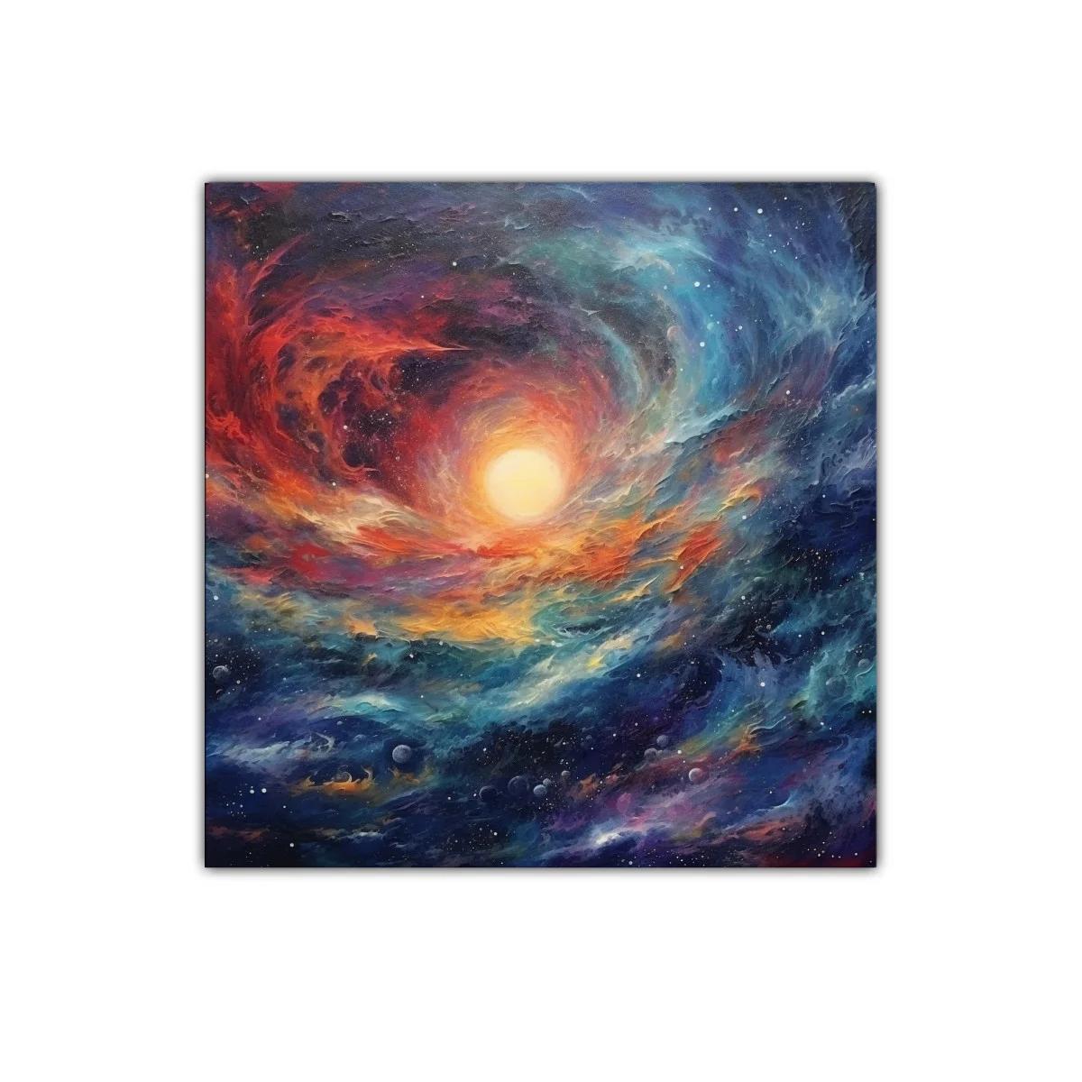 Vórtice Cósmico de Colores Vibrantes en el Espacio — imagen principal