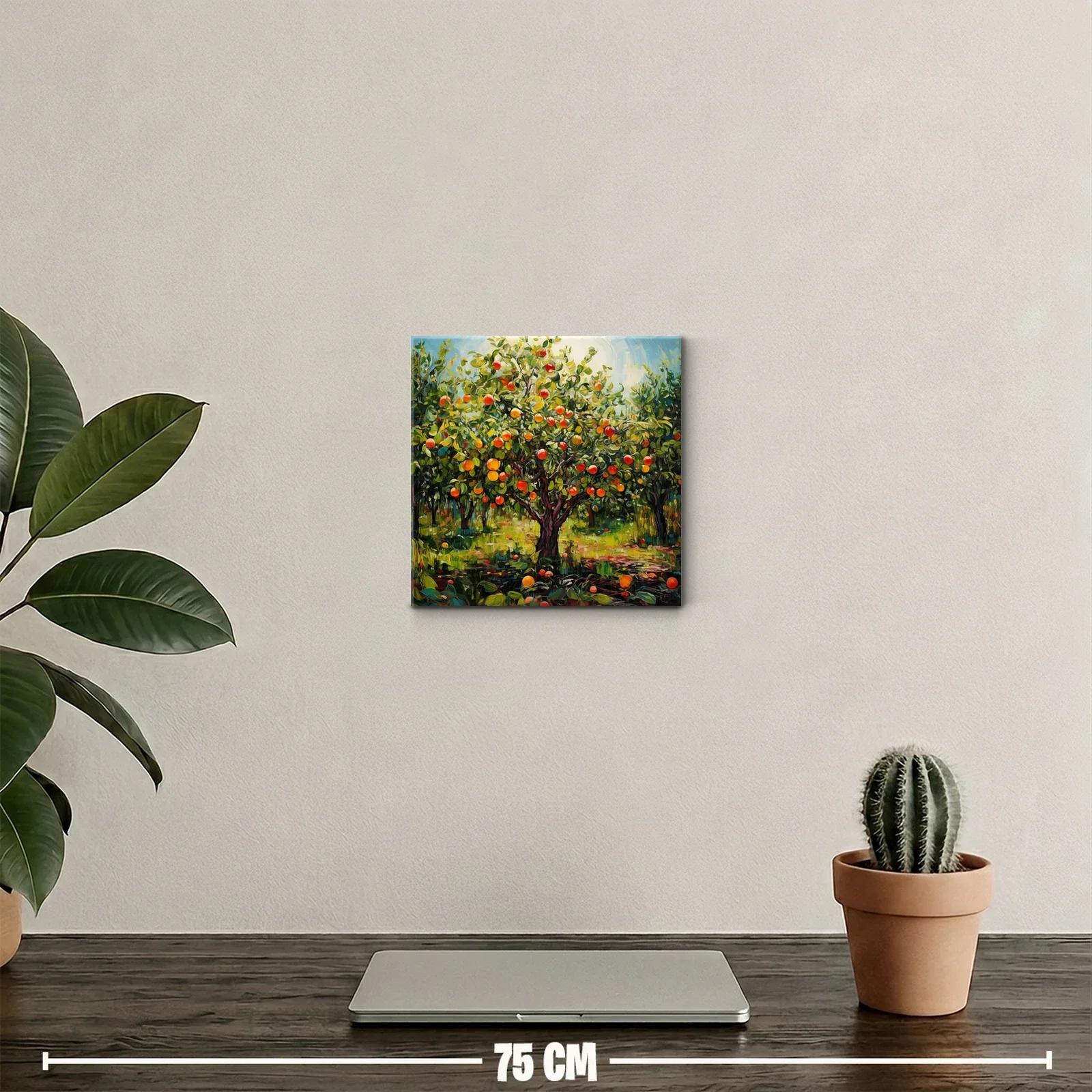 Cítricos en Jardín Luminoso con Riqueza de Colores — miniatura 2